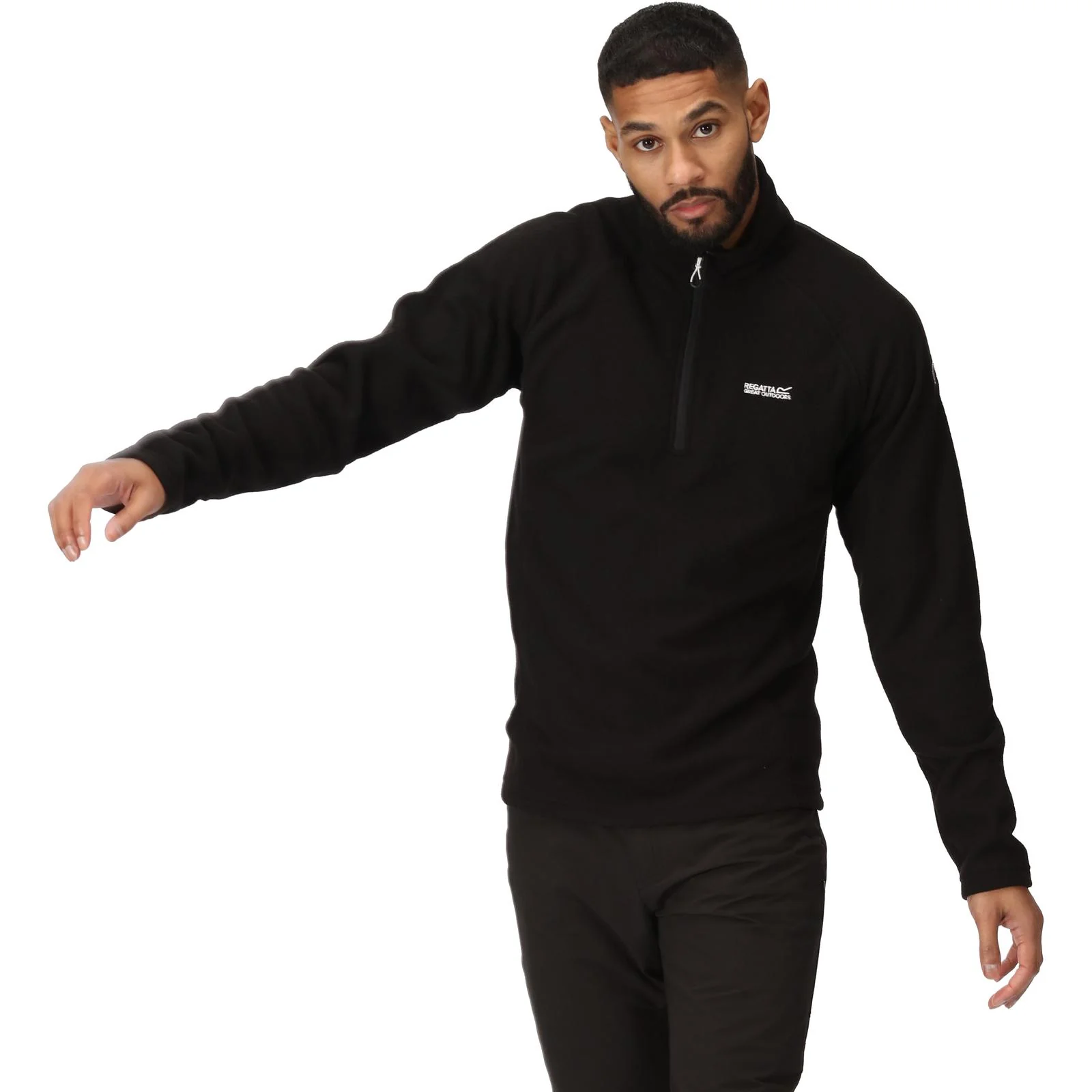 Regatta Mens Kenger Half Zip Midweight Fleece - Image 9