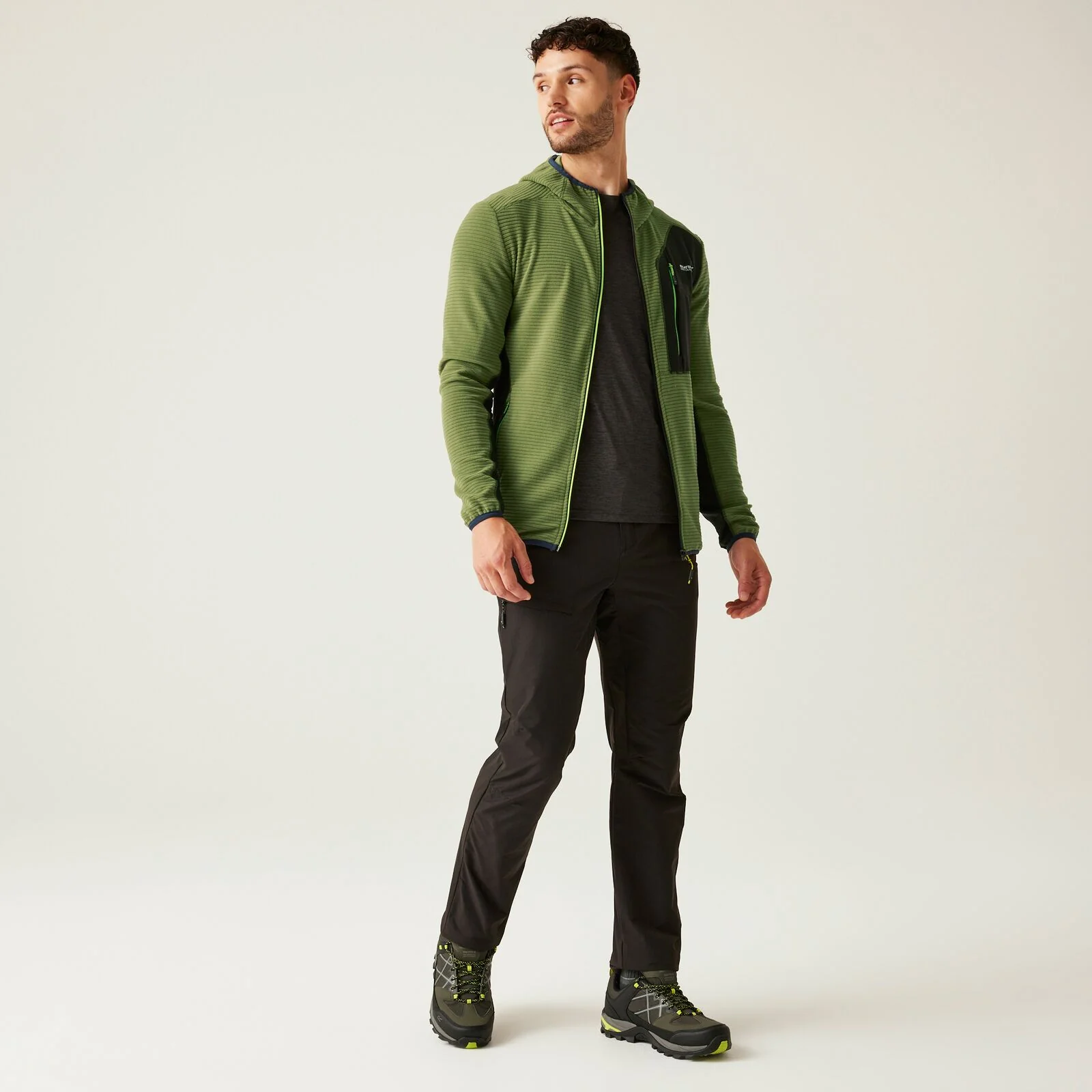 Regatta Mens Lakewright Hooded Full Zip Fleece - Image 10