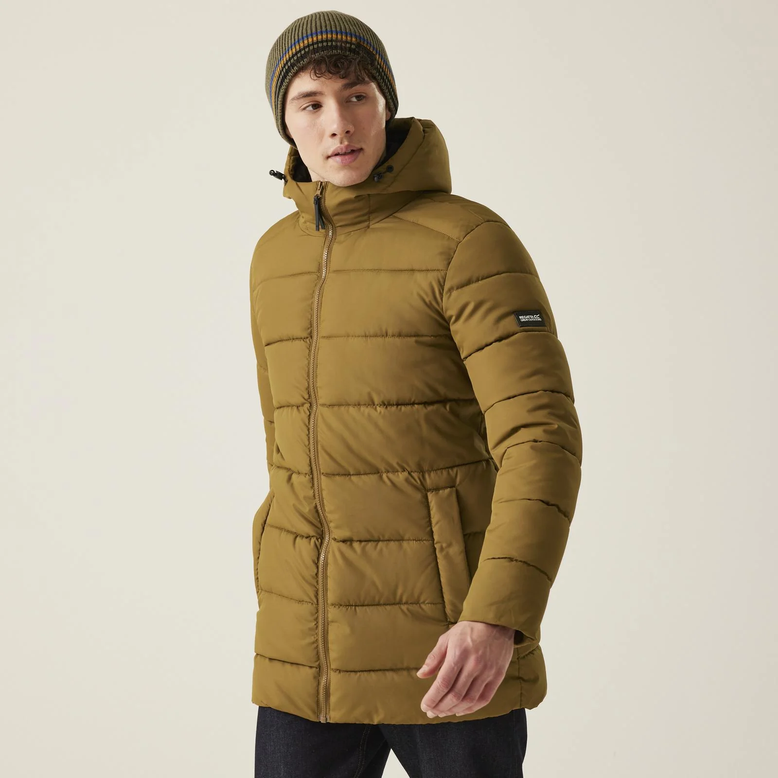 Regatta Mens Laviver Hooded Winter Padded Jacket - Image 2