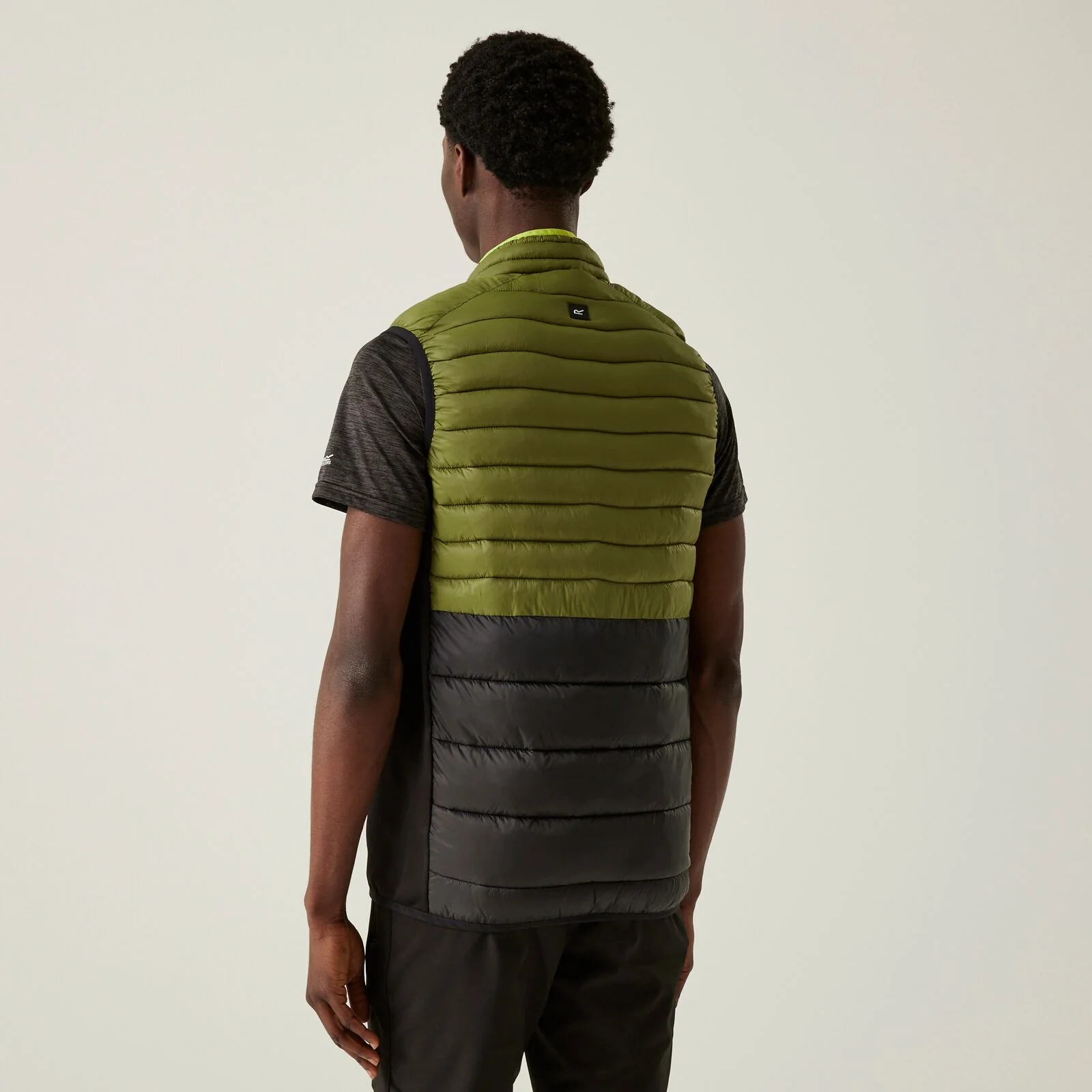 Regatta Mens Leedre Hybrid Padded Gilet - Image 4