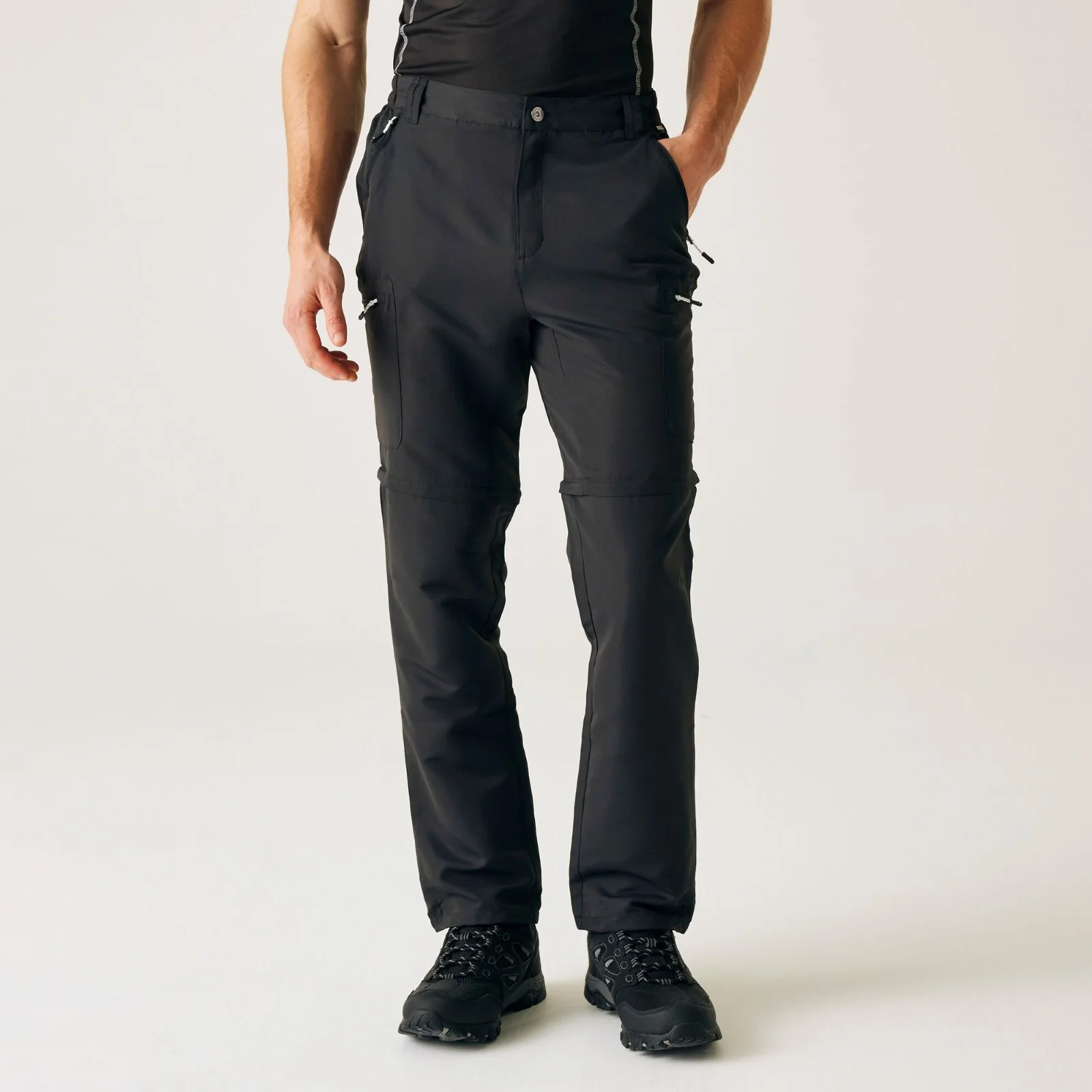 Regatta Mens Leesville III Zip Off Walking Trousers - Image 2