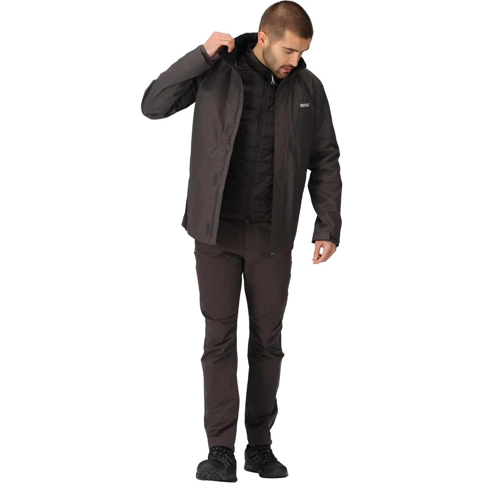Regatta Mens Matt Waterproof Jacket - Image 10