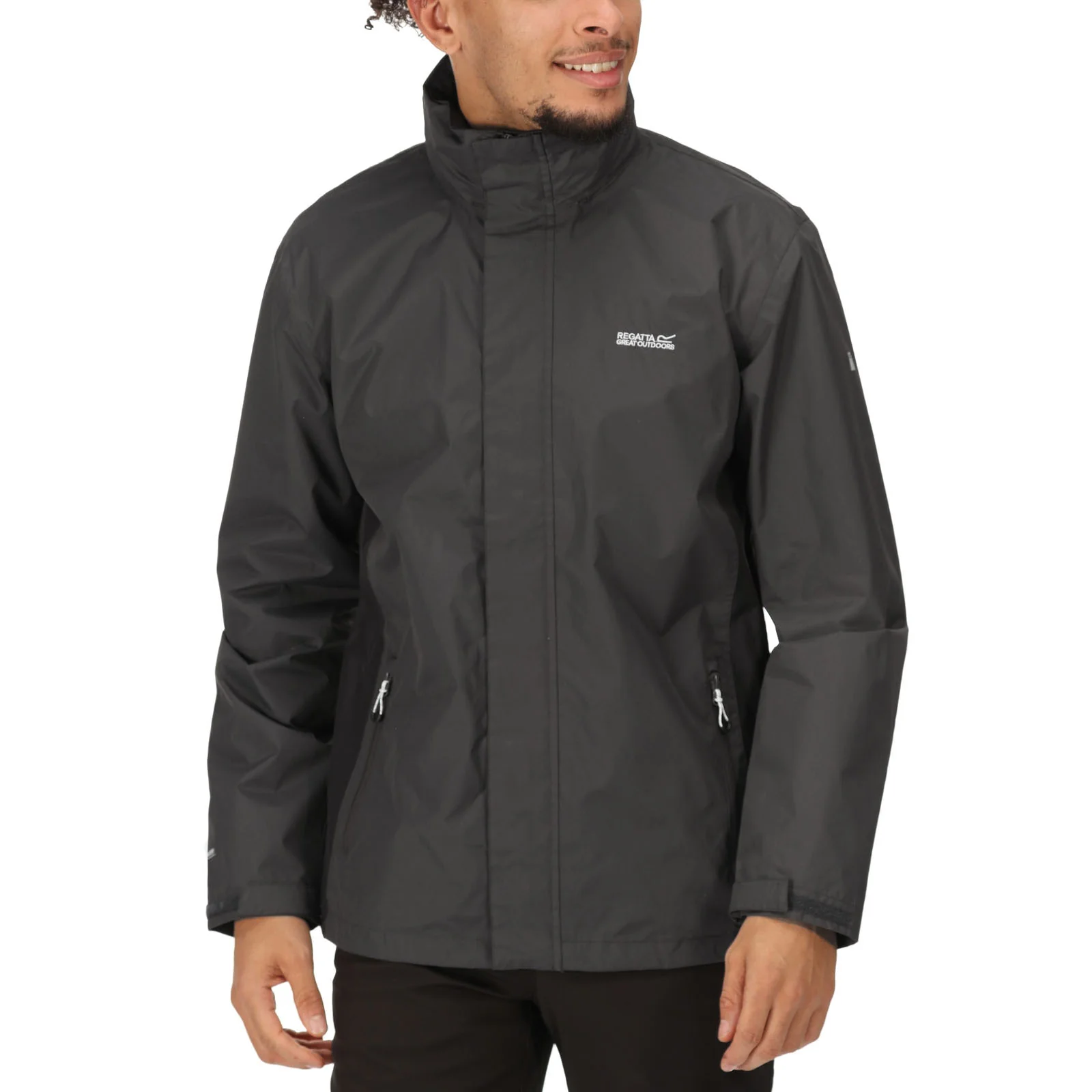 Regatta Mens Matt Waterproof Jacket - Image 4