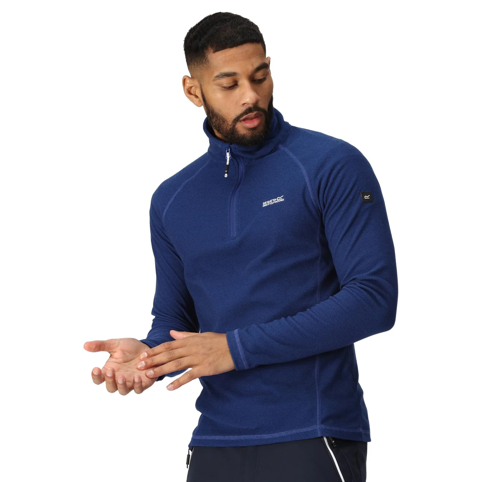 Regatta Mens Montes Half Zip Fleece Jumper - Image 56