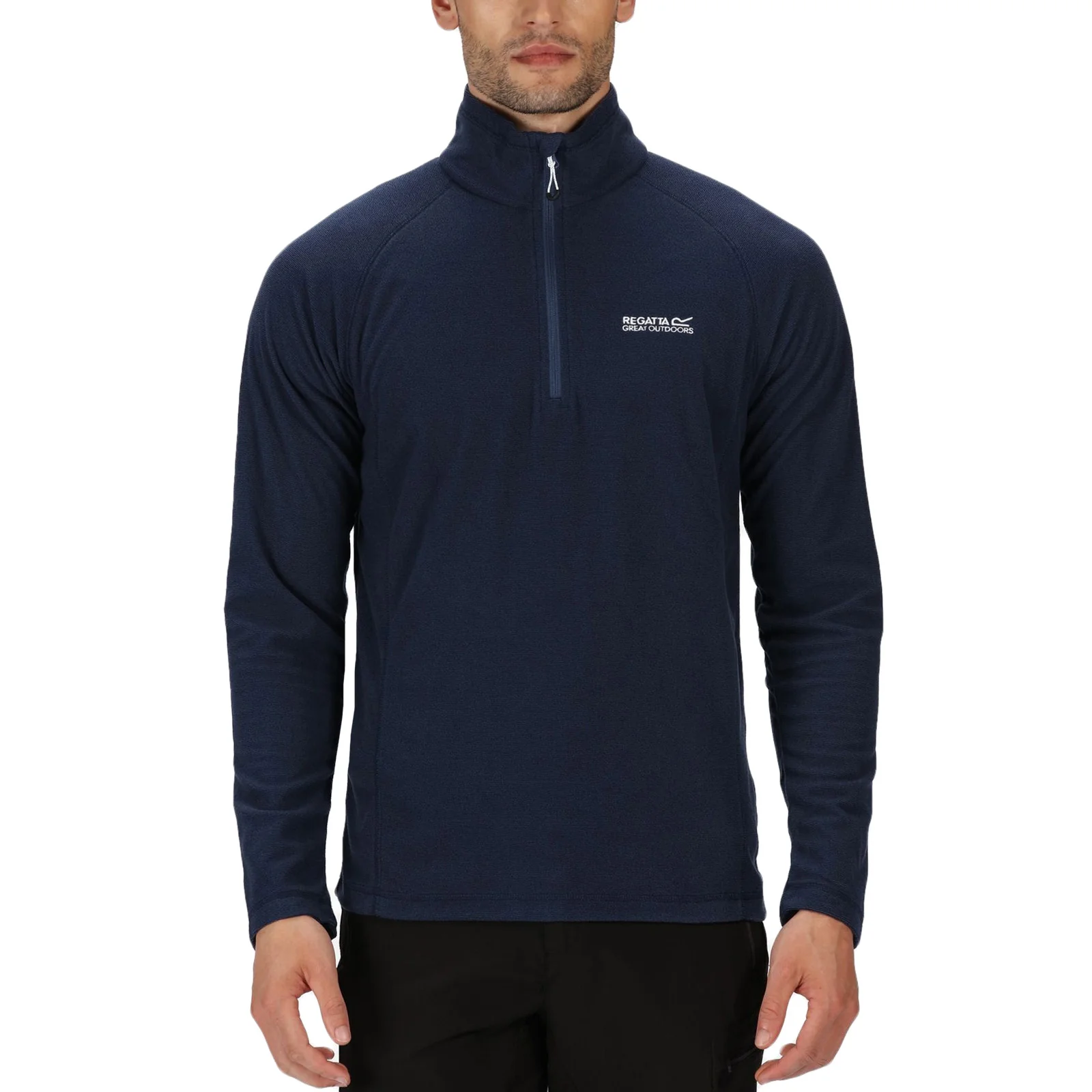 Regatta Mens Montes Half Zip Fleece Jumper - Image 3