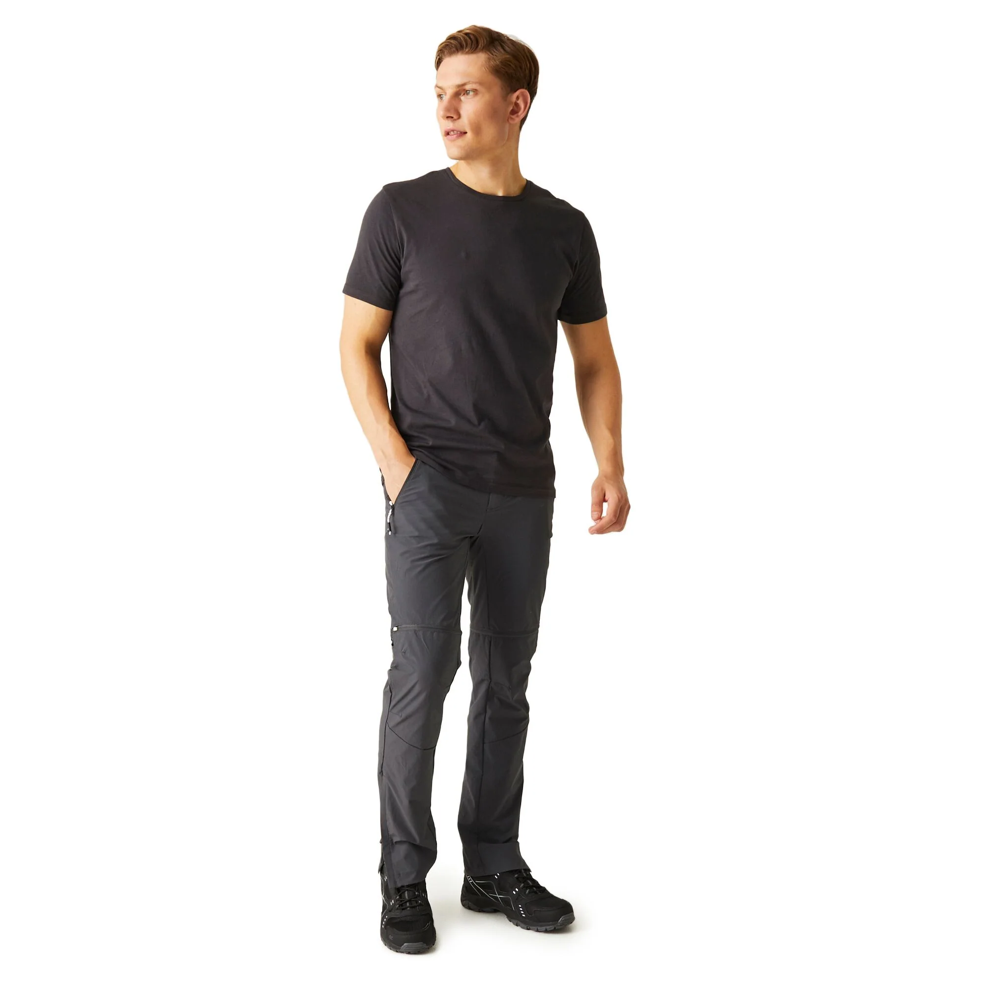 Regatta Mens Mountain Zip Off Walking Trousers - Image 2