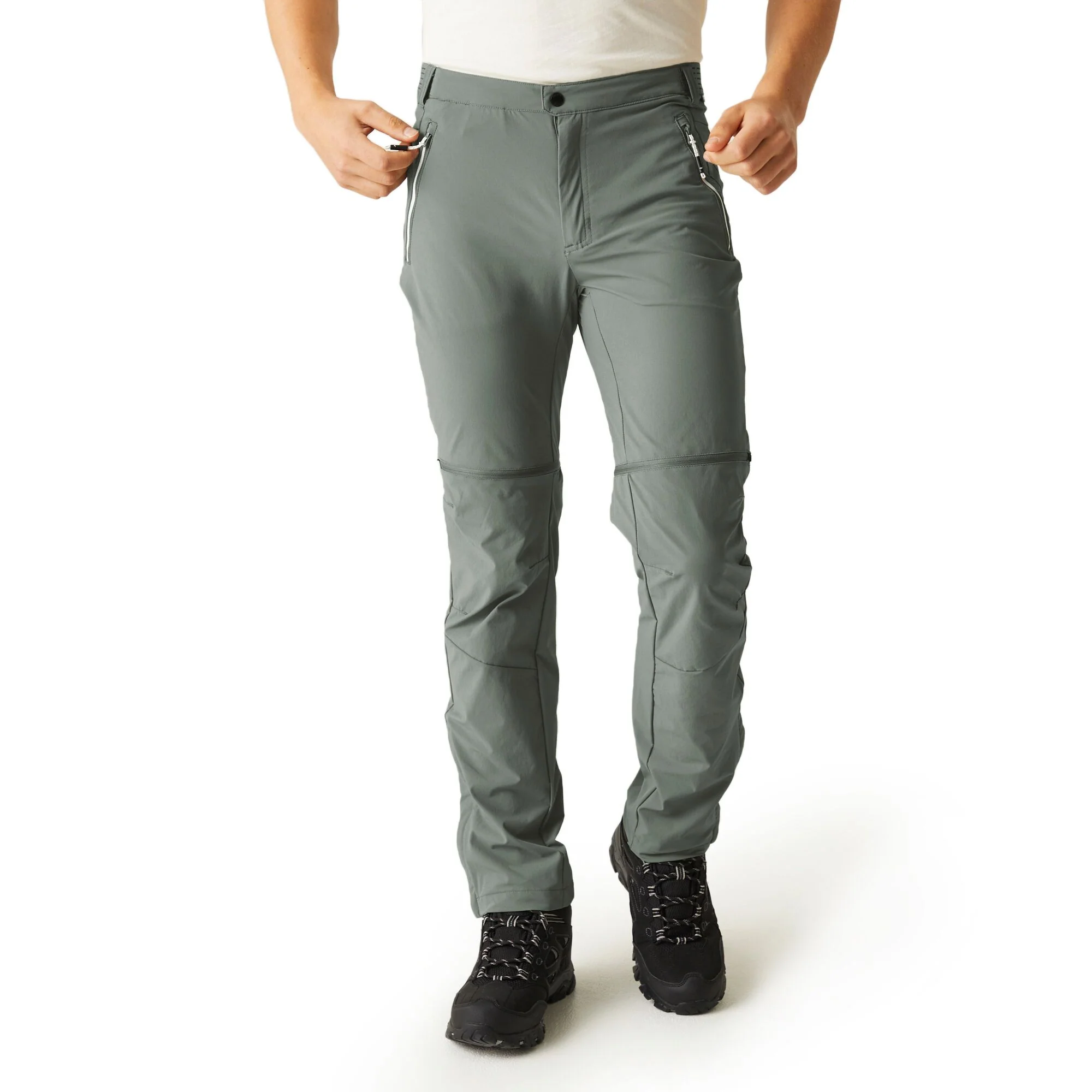 Regatta Mens Mountain Zip Off Walking Trousers - Image 8