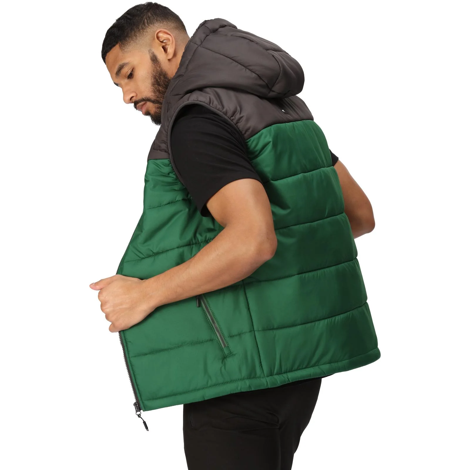 Regatta Mens Nevado Heavyweight Hooded Gilet - Image 15