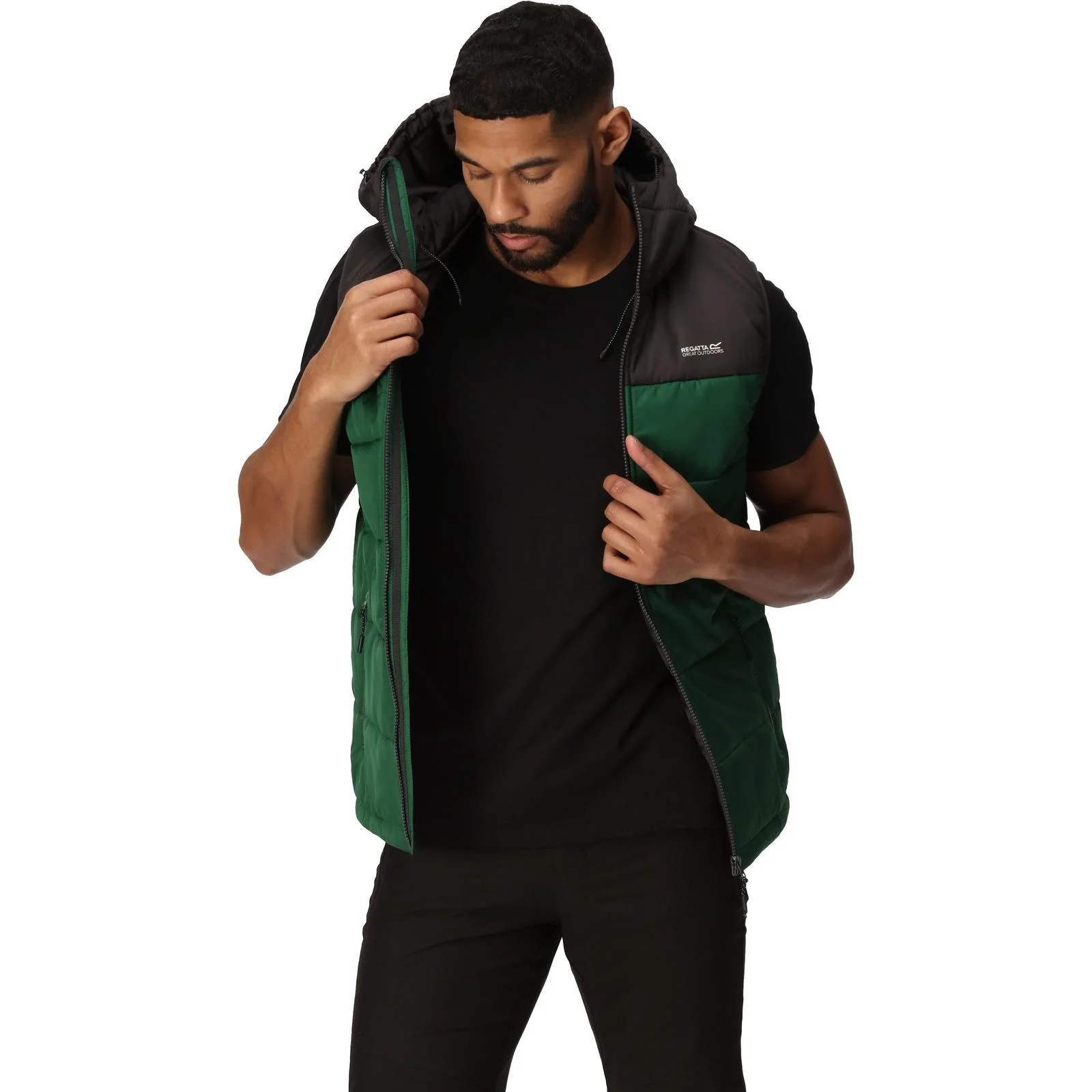 Regatta Mens Nevado Heavyweight Hooded Gilet - Image 35