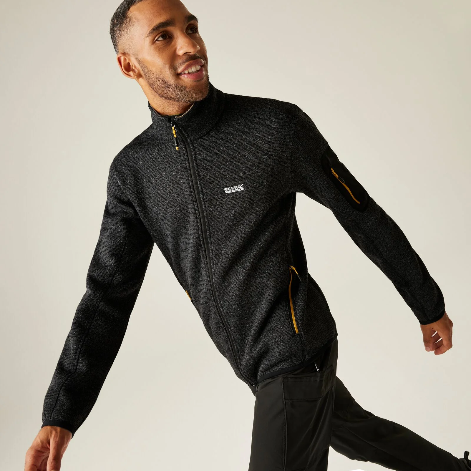 Regatta Mens Newhill Full Zip Fleece - Image 7