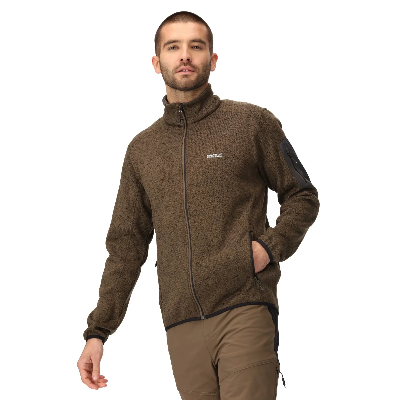 Regatta Mens Newhill Full Zip High Neck Fleece - Image 44