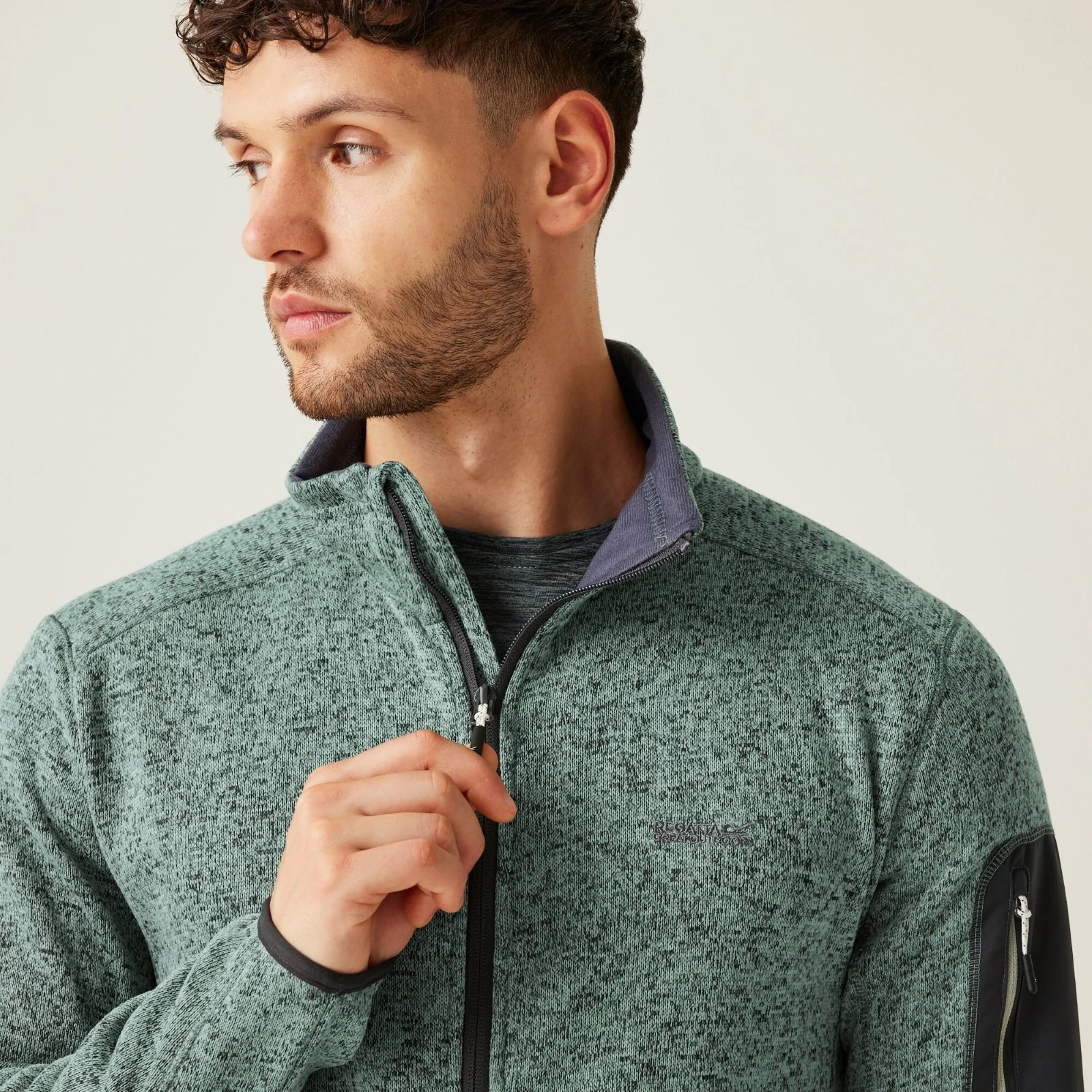 Regatta Mens Newhill Full Zip High Neck Fleece - Image 69