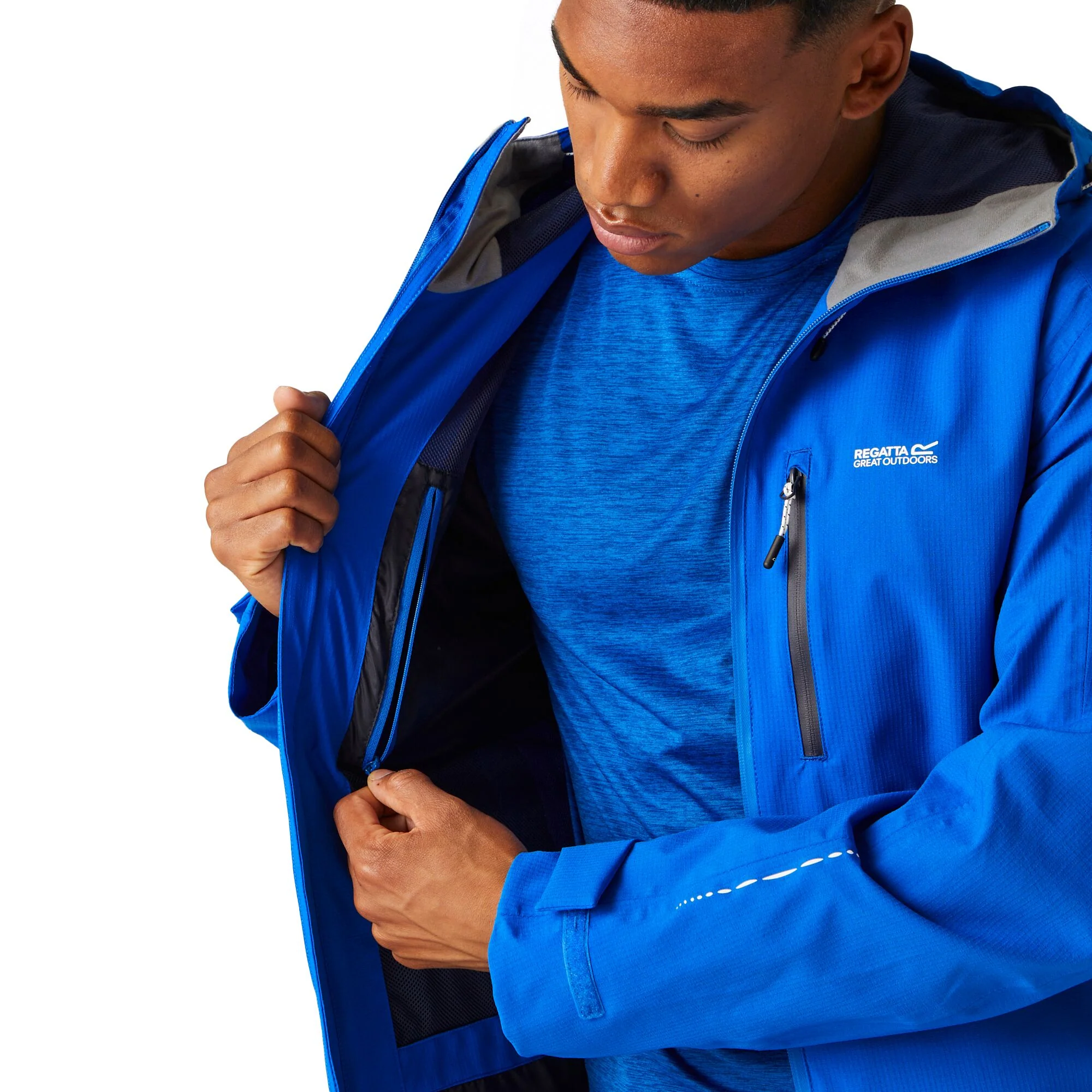 Regatta Mens Okara Waterproof Jacket - Image 8