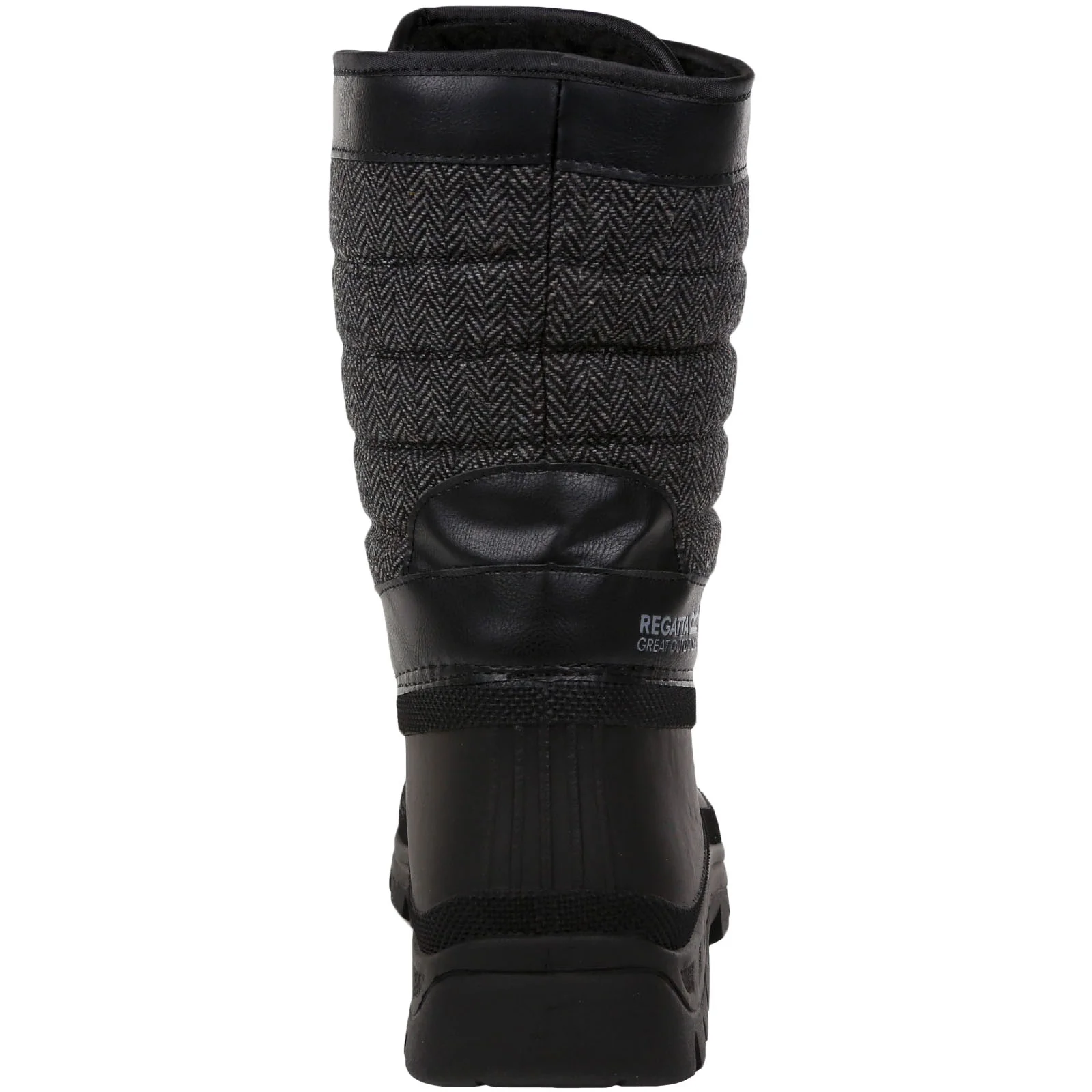 Regatta Mens Okemo Snow Boots - Black - Image 3