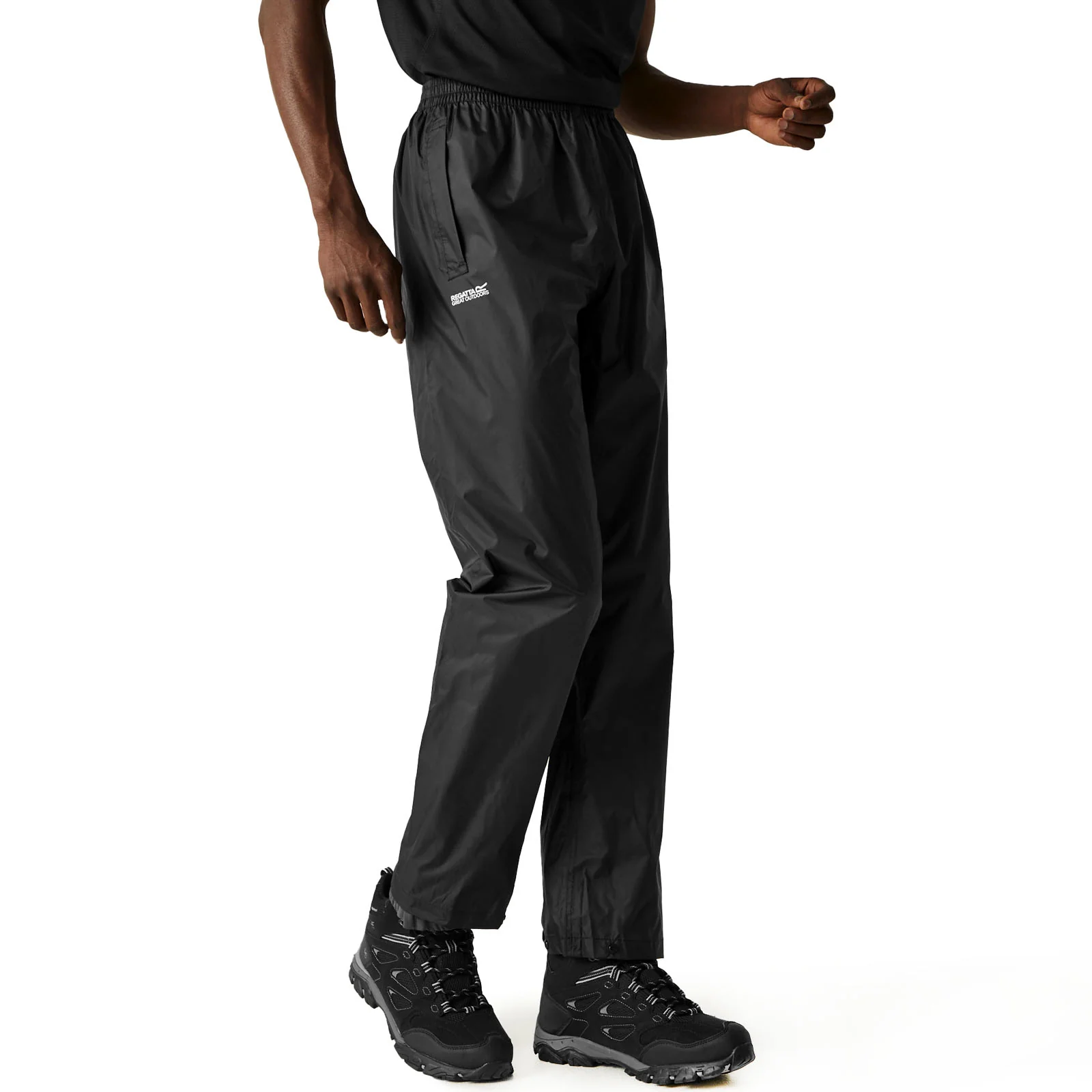 Regatta Mens Pack It Walking Waterproof Overtrousers - Image 3