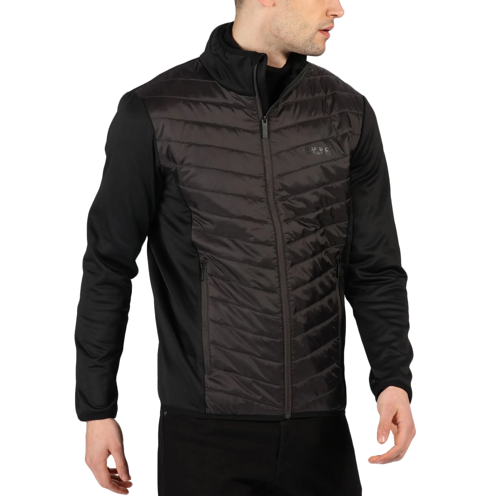 Regatta Mens Shrigley 3 In 1 Waterproof Jacket - Black - Image 3
