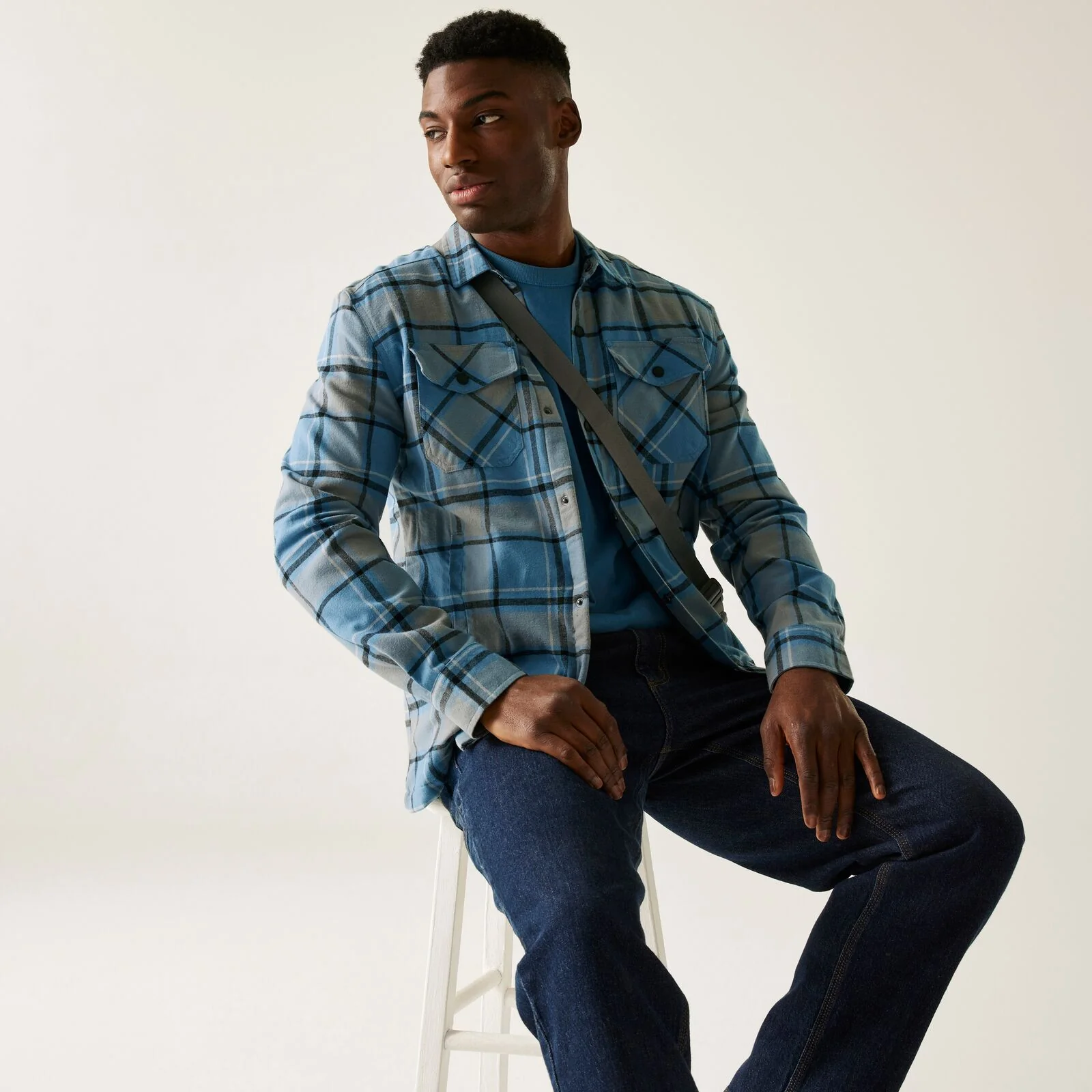 Regatta Mens Spennith Shaket Long Sleeve Shirt - Image 10