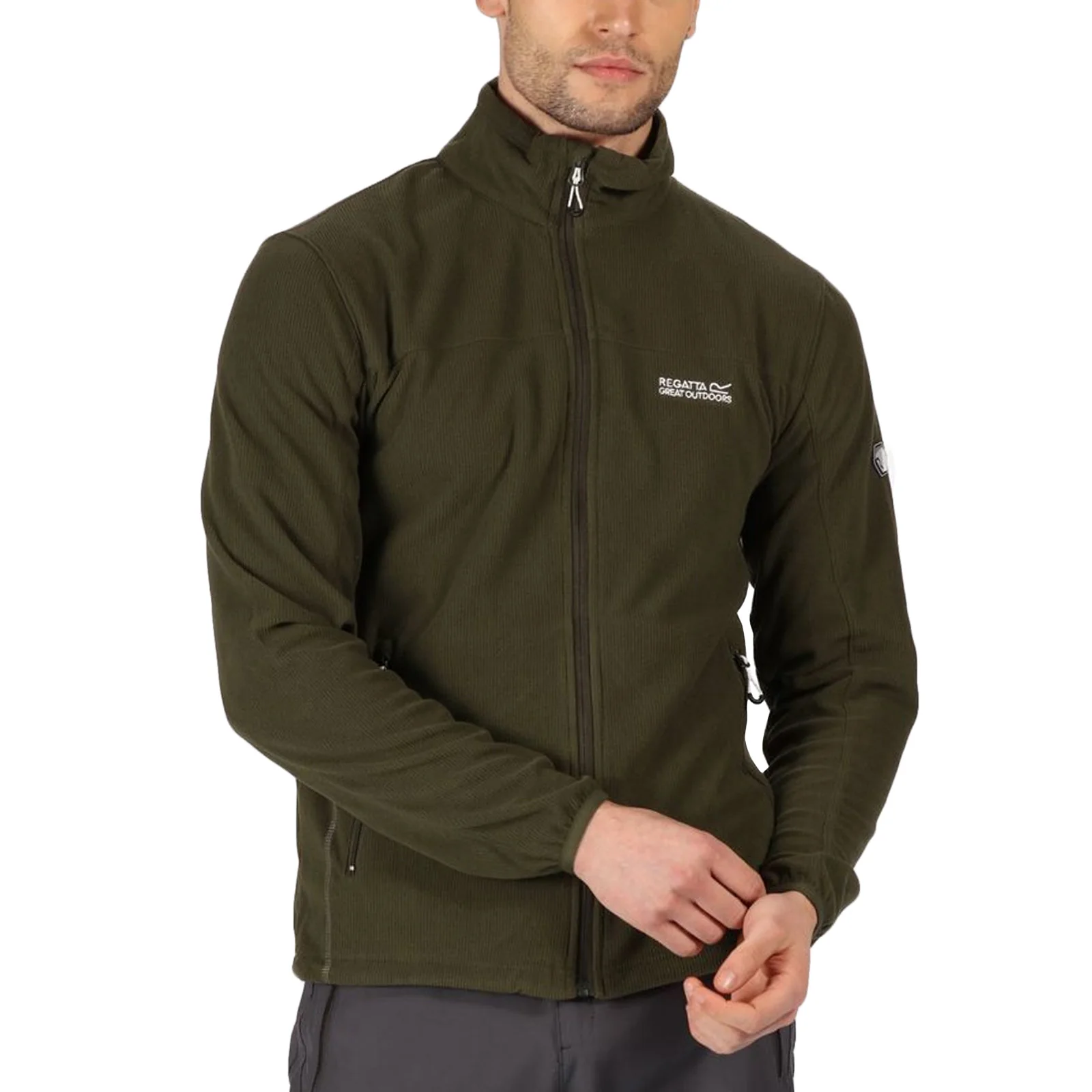 Regatta Mens Stanner Full Zip Lightweight Fleece - Image 2