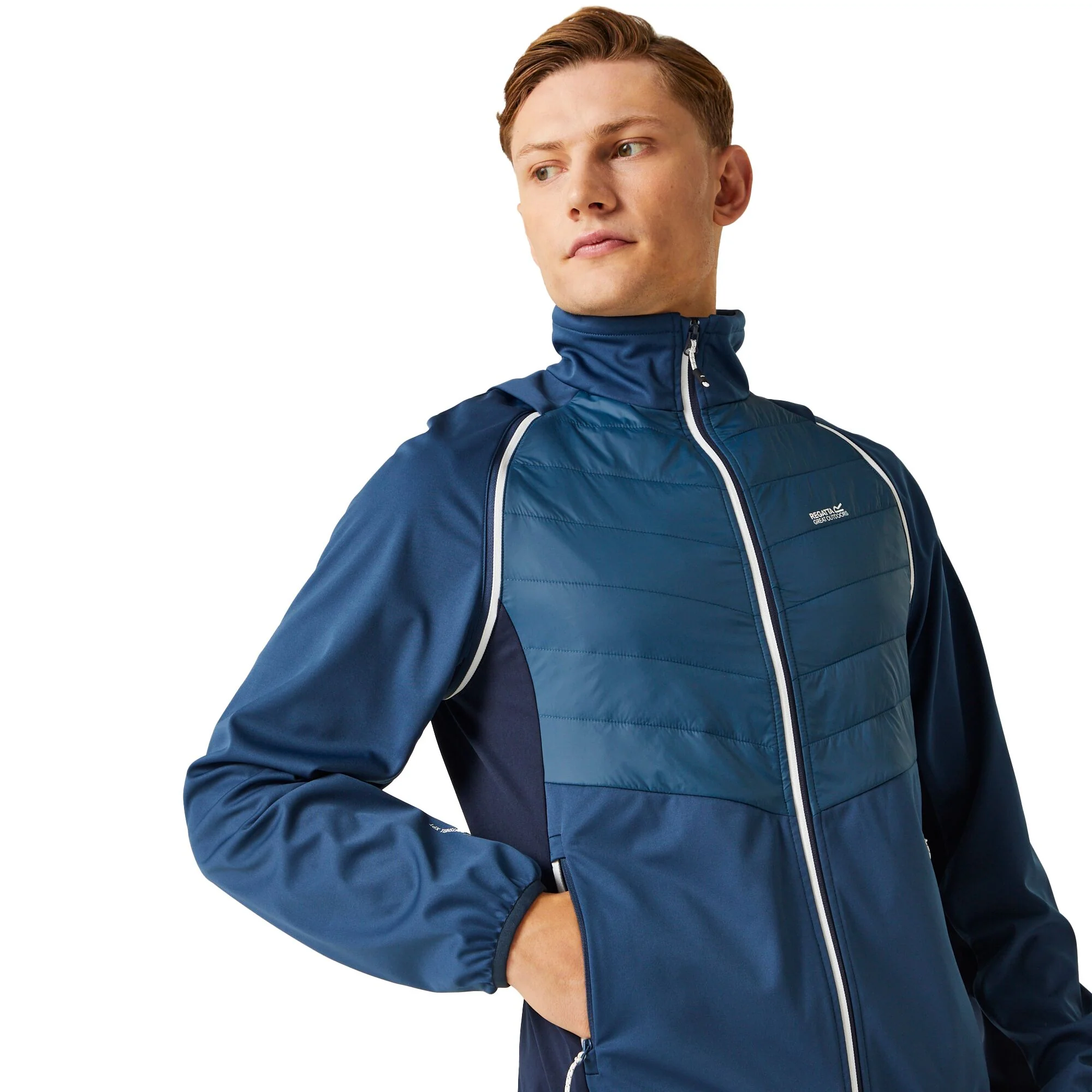 Regatta Mens Steren Hybrid II Softshell Jacket - Image 24