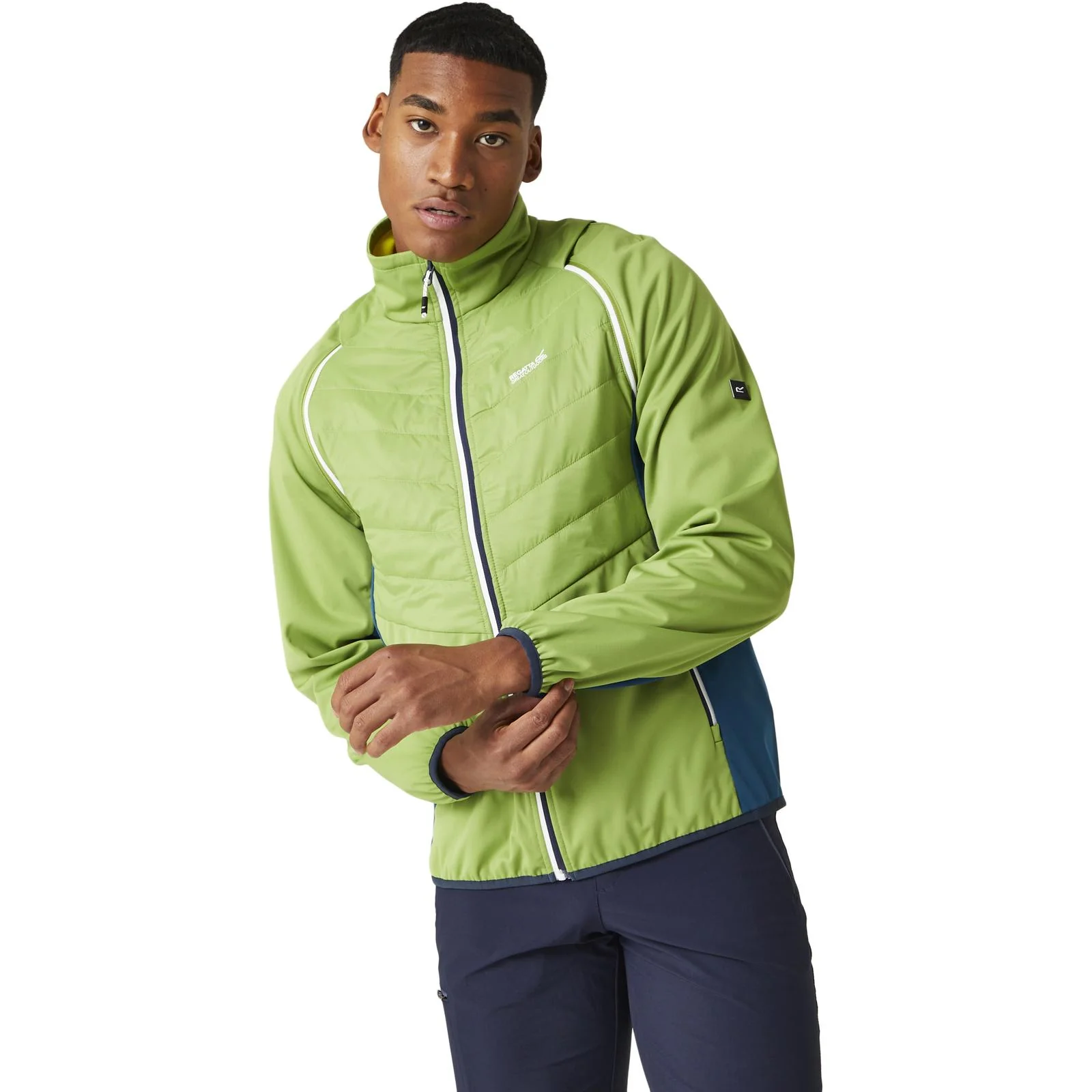 Regatta Mens Steren Hybrid II Softshell Jacket - Image 4
