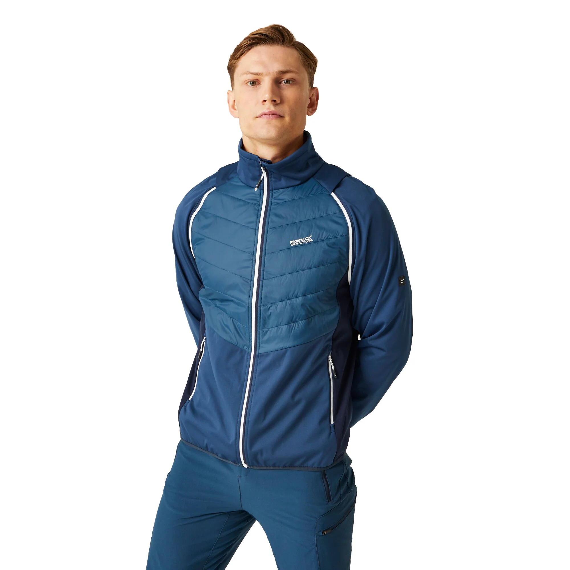 Regatta Mens Steren Hybrid II Softshell Jacket - Image 6