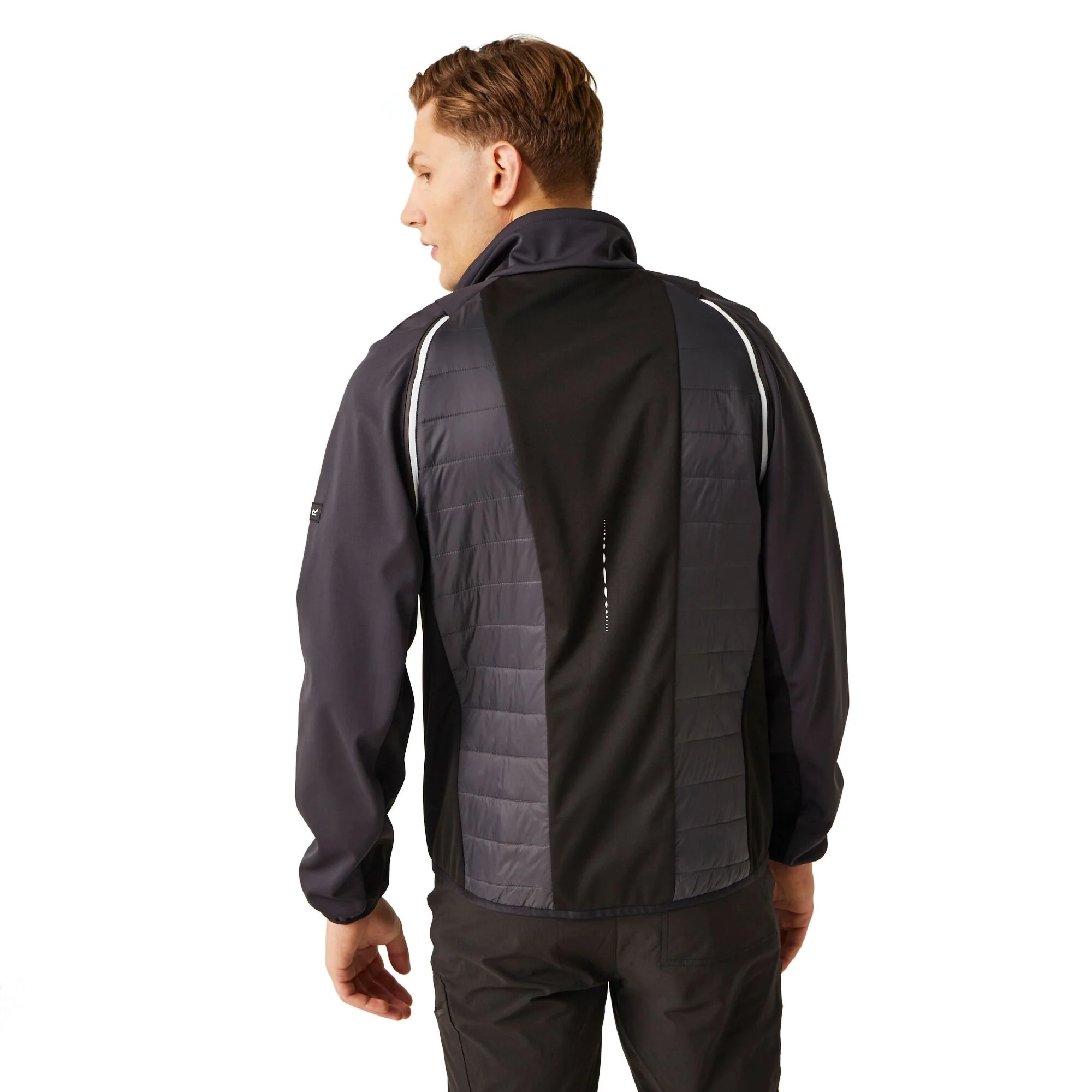 Regatta Mens Steren Hybrid II Softshell Jacket - Image 8