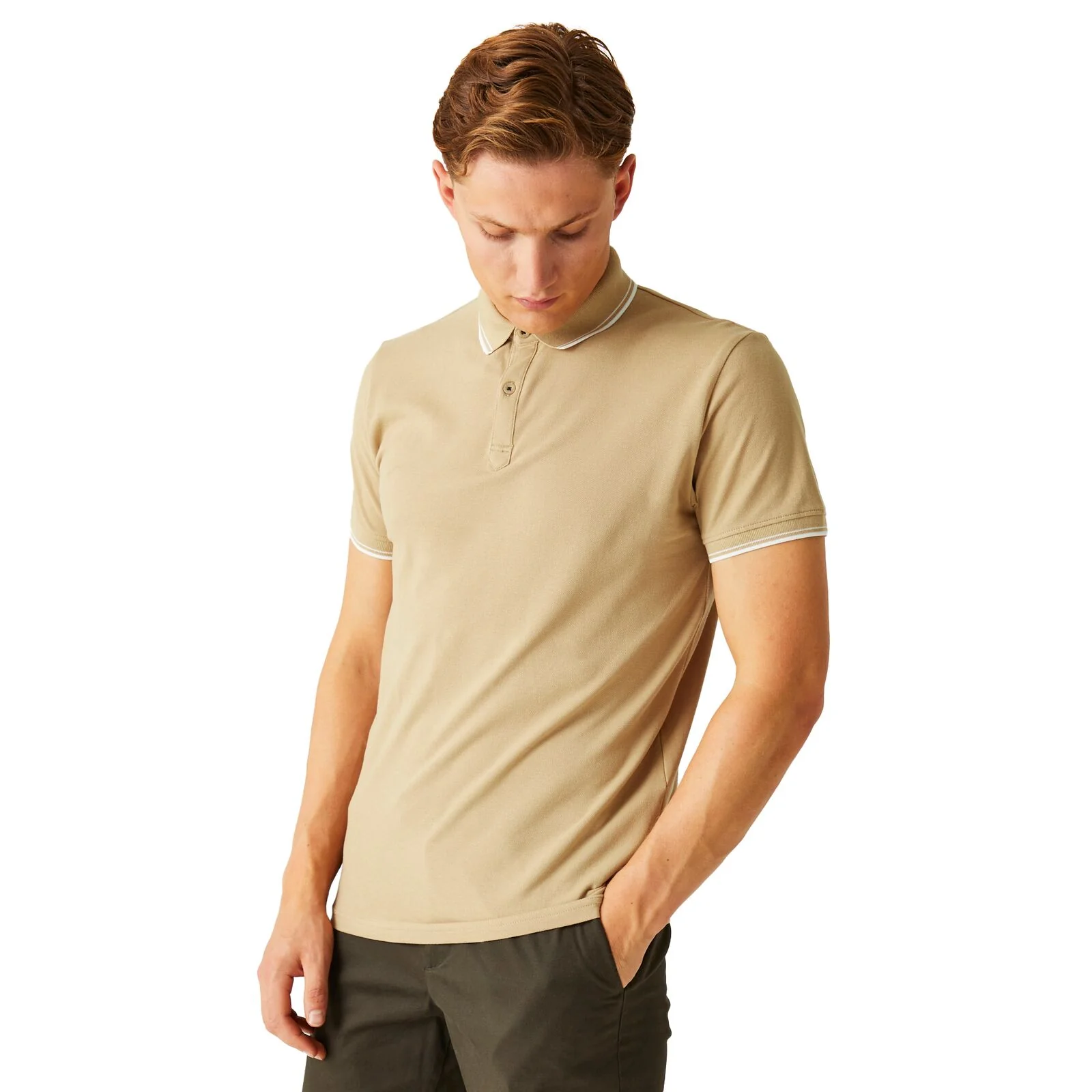 Regatta Mens Tadeo Short Sleeve Polo Shirt - Image 4