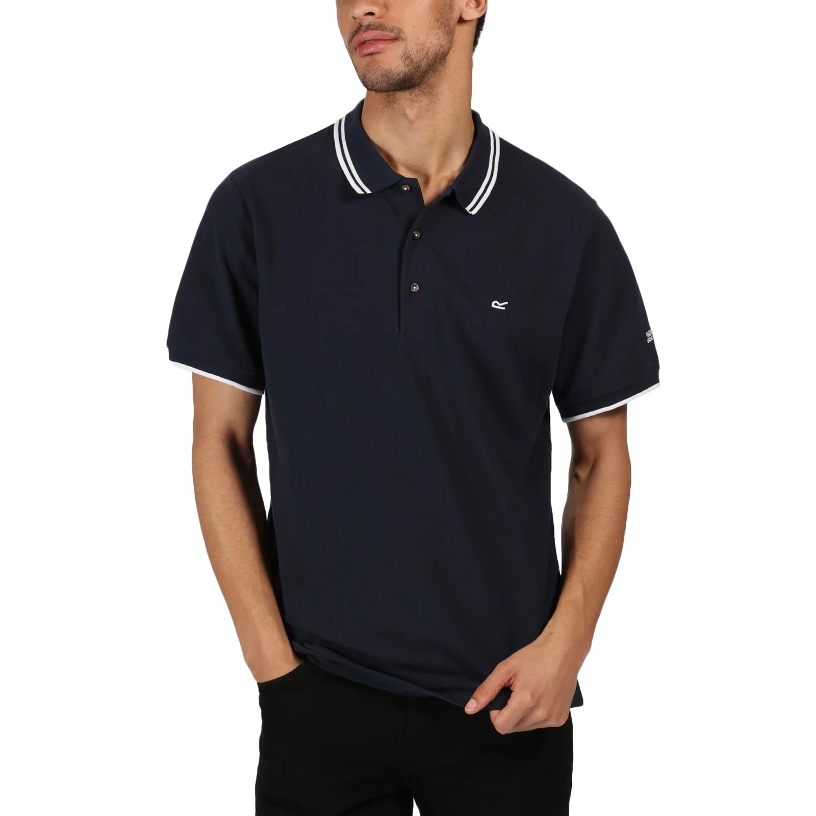 Regatta Mens Talcott II Polo Shirt - Image 2