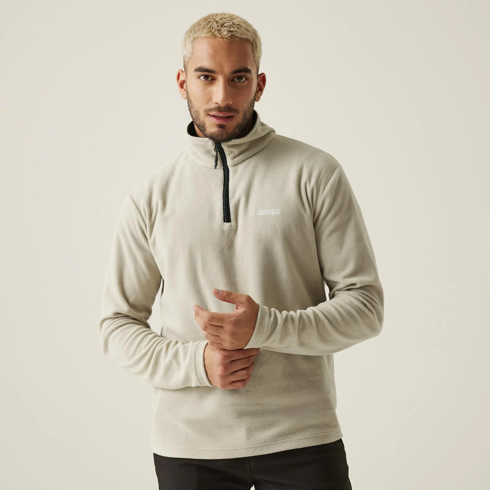 Regatta Mens Thompson Lightweight Half Zip Fleece - Image 2