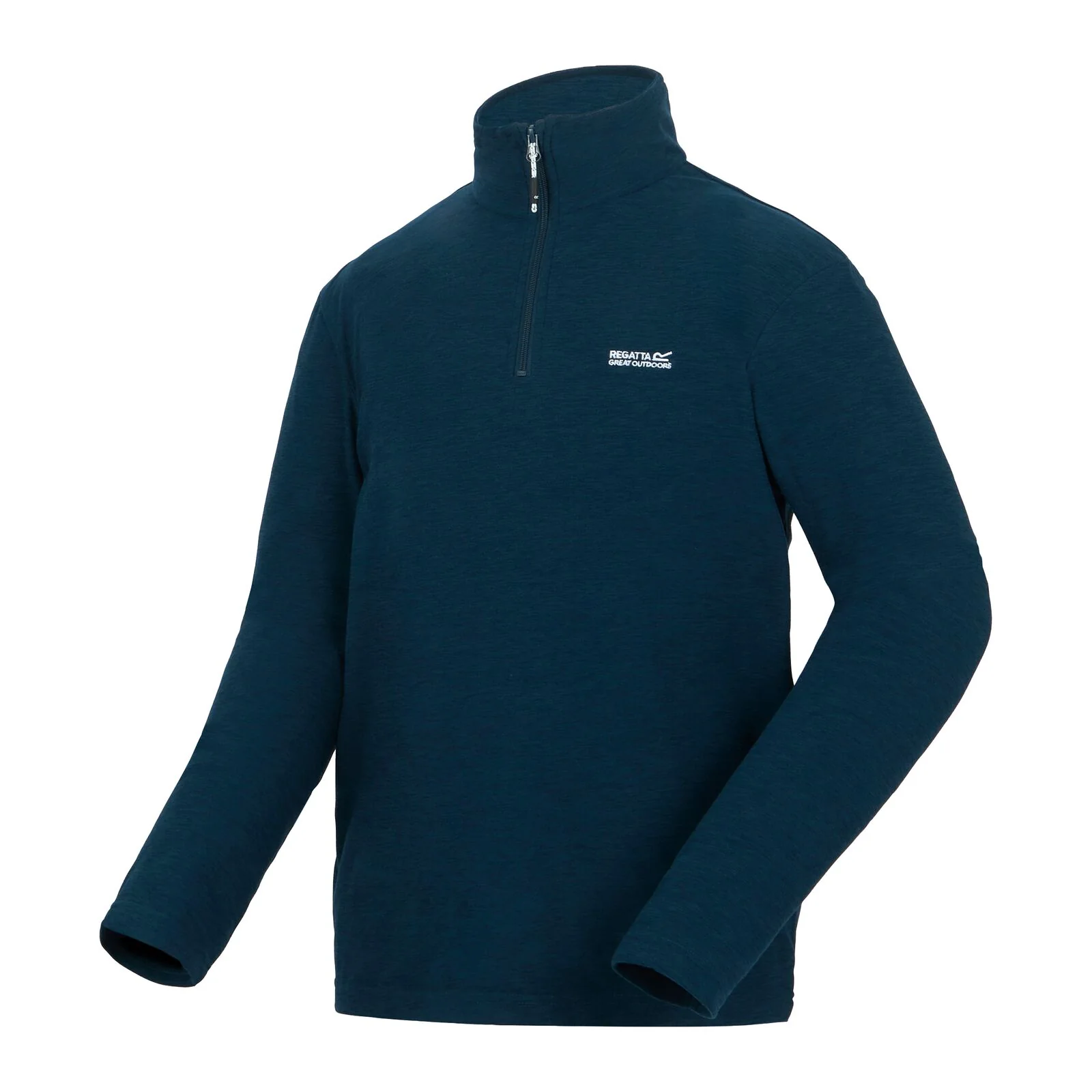 Regatta Mens Thompson Marl Quick Drying Half Zip Fleece - Image 50