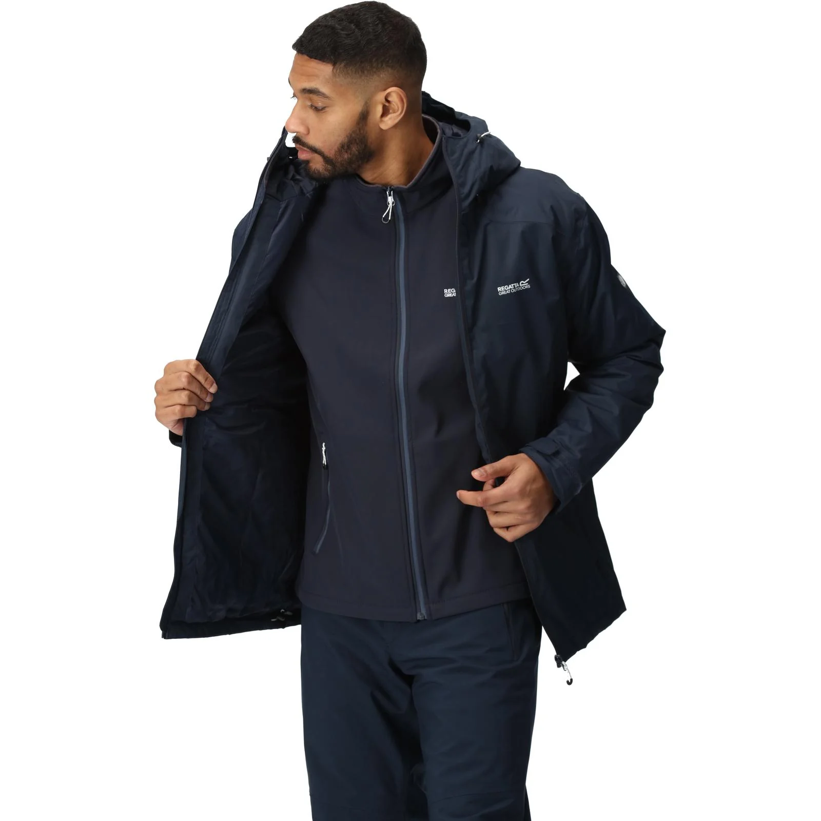Regatta Mens Thornridge II Waterproof Walking Jacket - Image 52