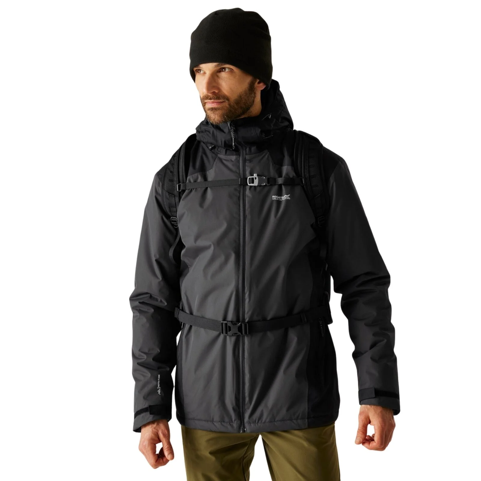 Regatta Mens Thornridge Waterproof Padded Jacket - Image 2