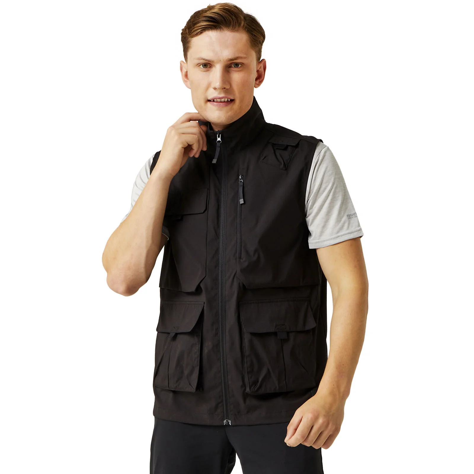 Regatta Mens Travel Light Pack Away Quick-Dry Gilet - Image 2