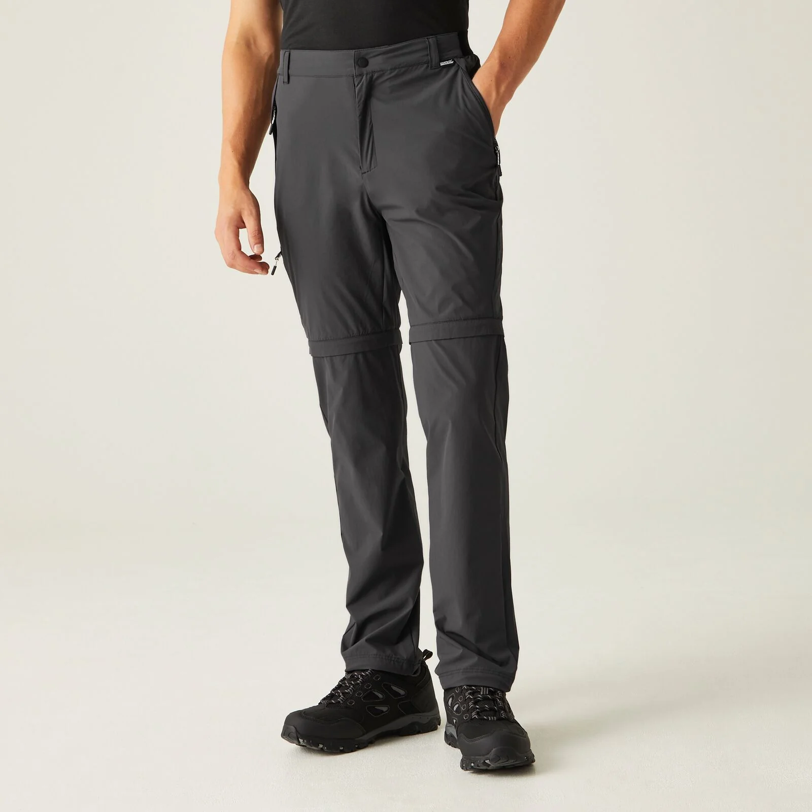 Regatta Mens Travel Light Zip Off Walking Trousers - Image 2