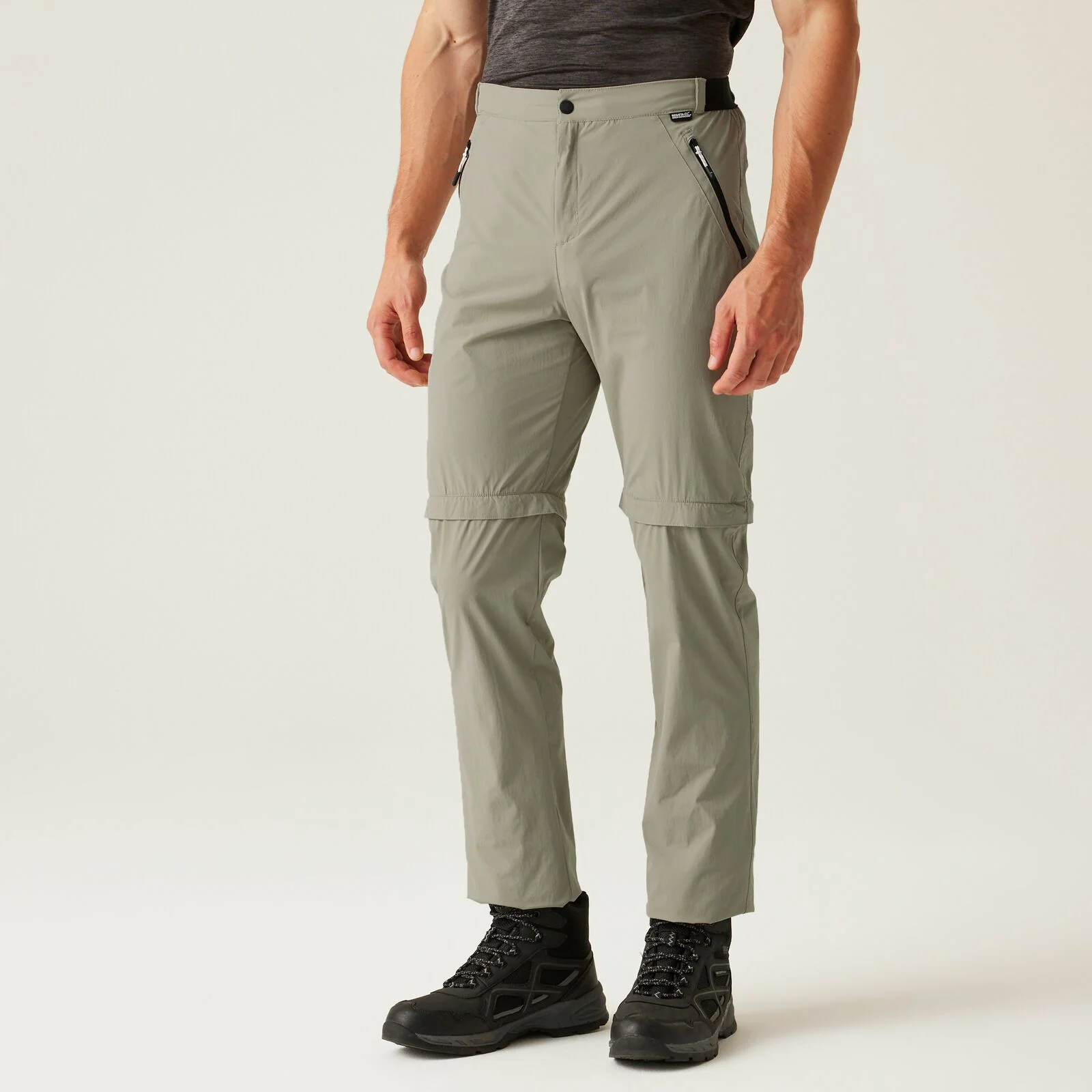 Regatta Mens Travel Light Zip Off Walking Trousers - Image 3