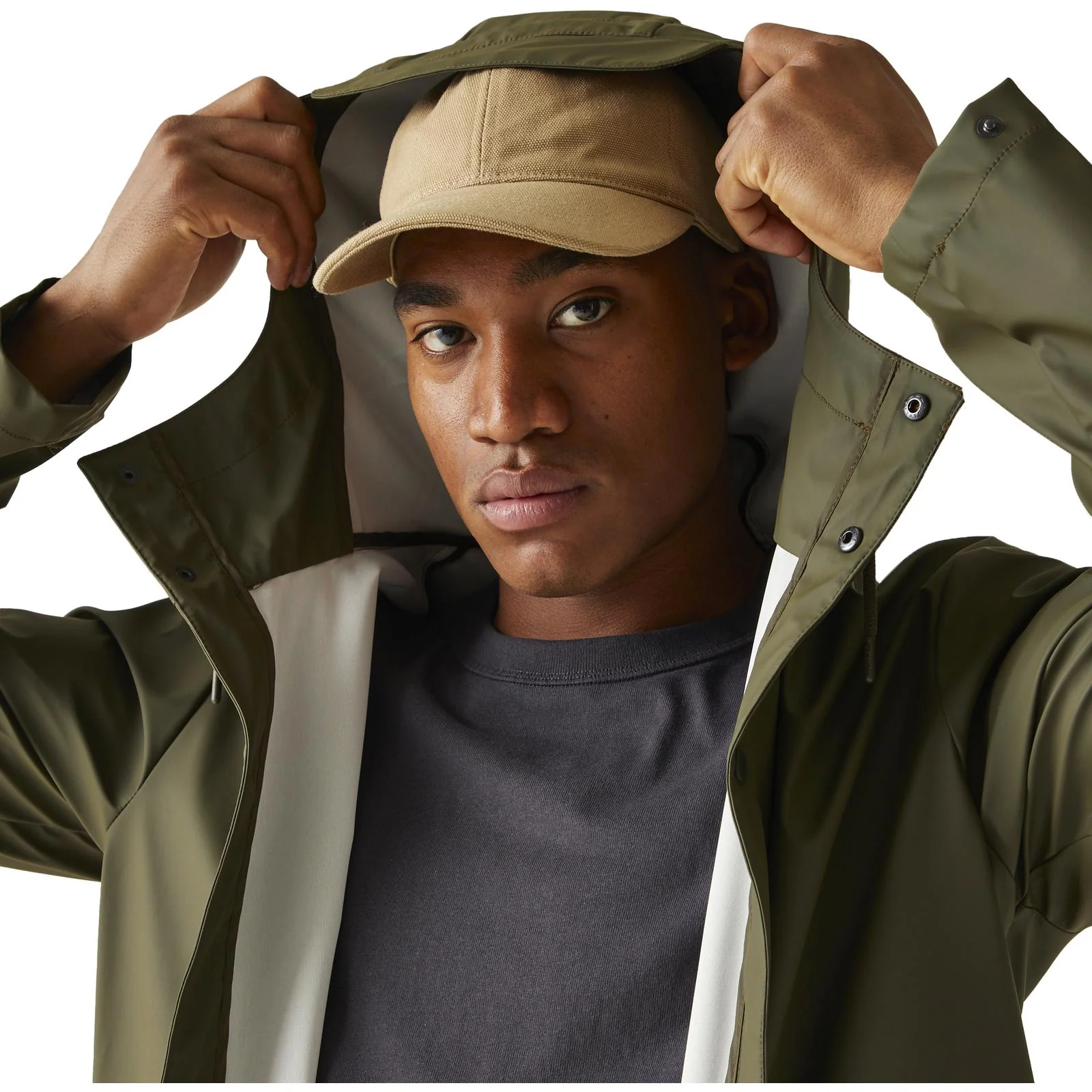 Regatta Mens Trustan Long Line Parka Jacket - Image 10