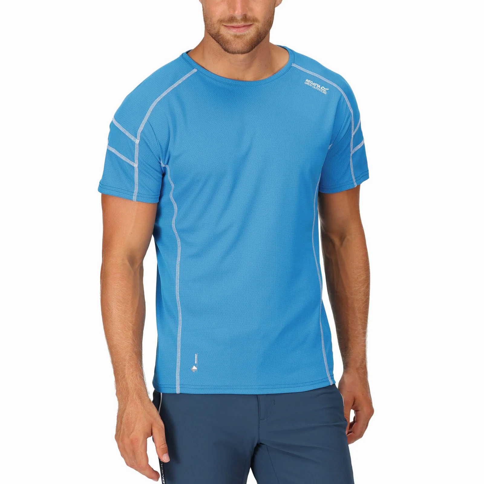 Regatta Mens Virda III Active Short Sleeve T-Shirt - Image 3