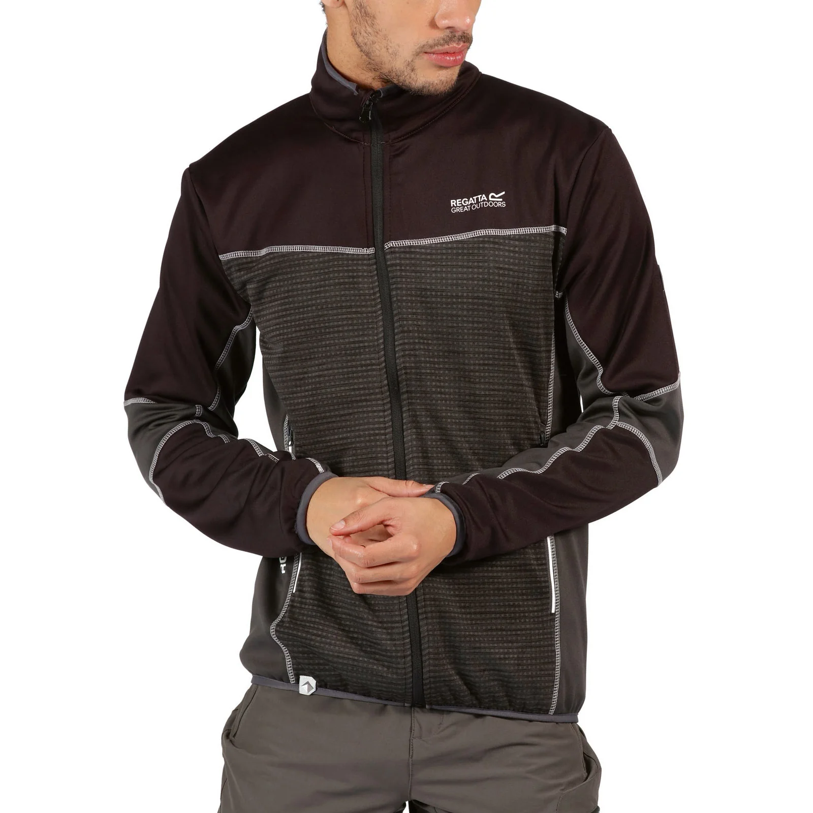 Regatta Mens Yare III Softshell Walking Jacket - Image 2
