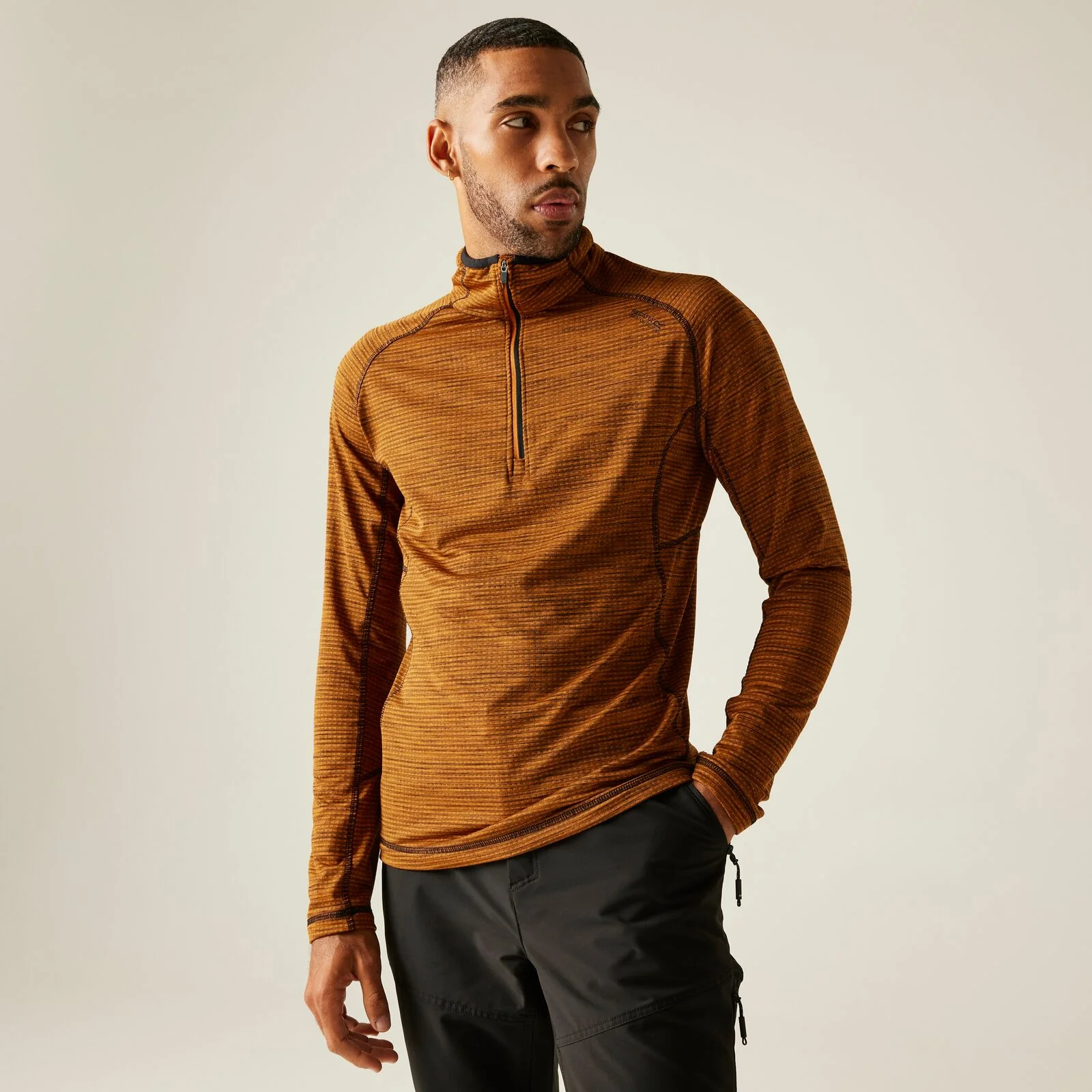 Regatta Mens Yonder II Half Zip Outdoor Pullover Fleece - Image 7