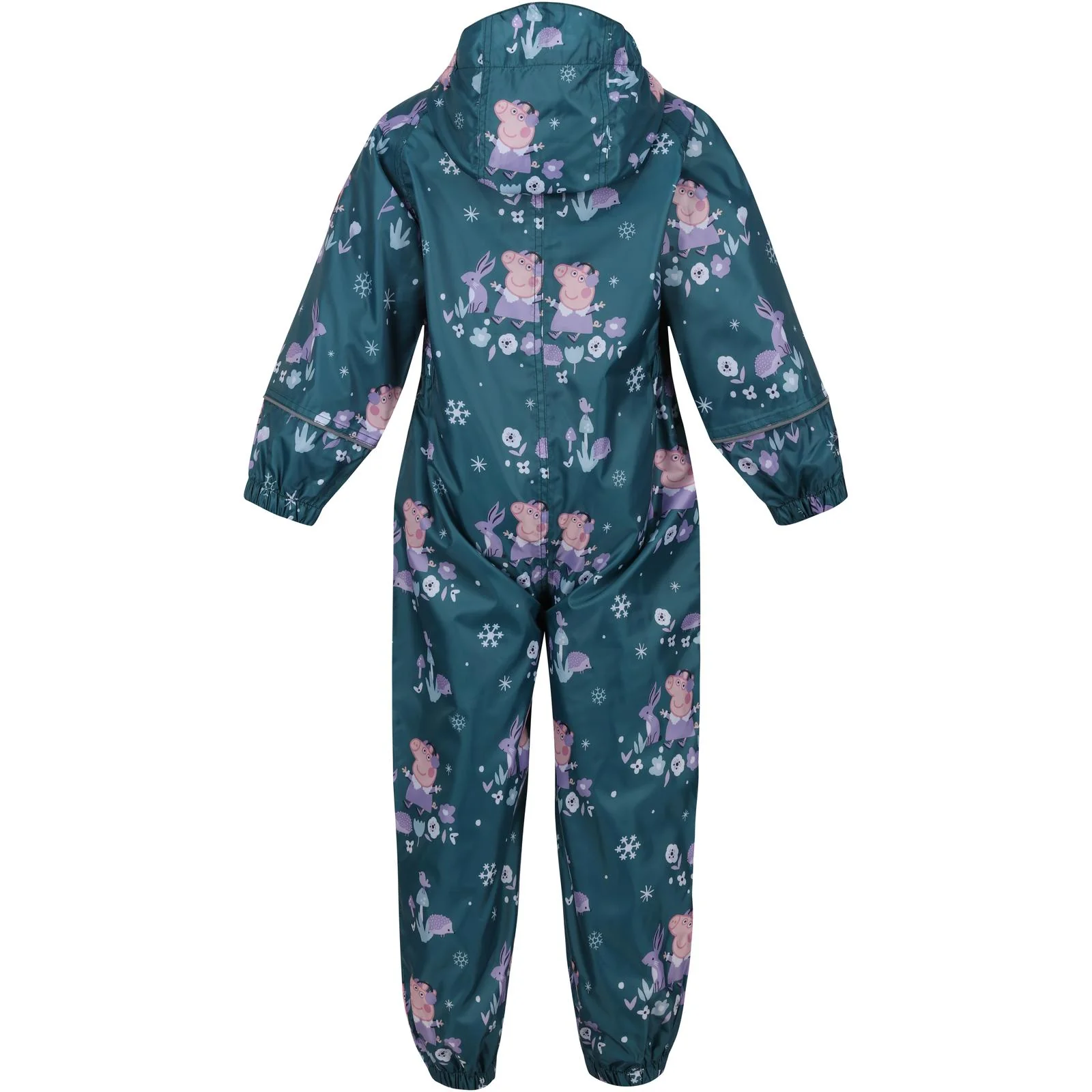 Regatta Kids Peppa Pig Pobble Print Waterproof Puddle Suit - Image 46