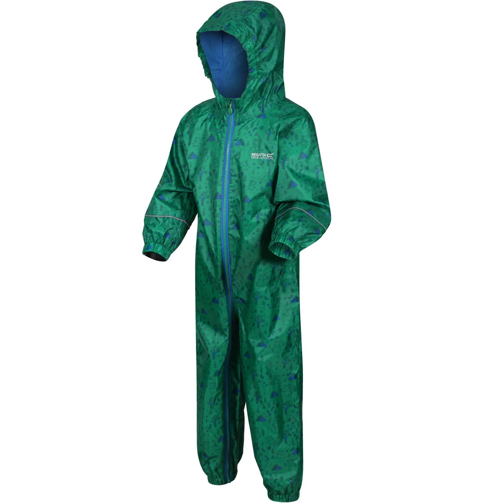 Regatta Kids Peppa Pig Pobble Print Waterproof Puddle Suit - Image 5