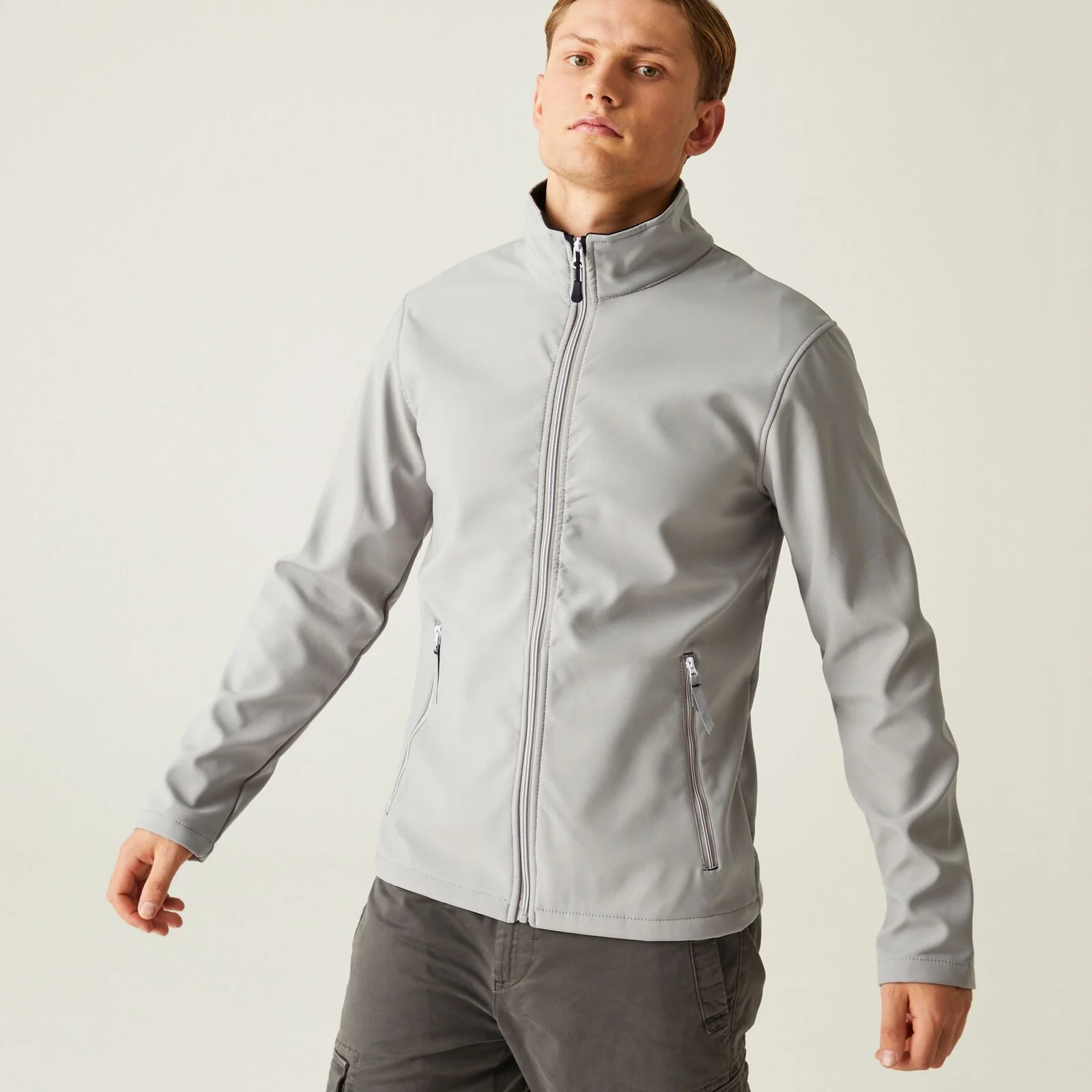Regatta Professional Mens Ascender 2 Layer Softshell Jacket - Image 7