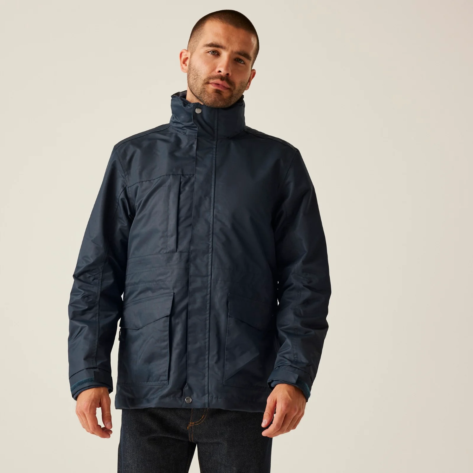 Regatta Professional Mens Benson III Waterproof Jacket - Image 2