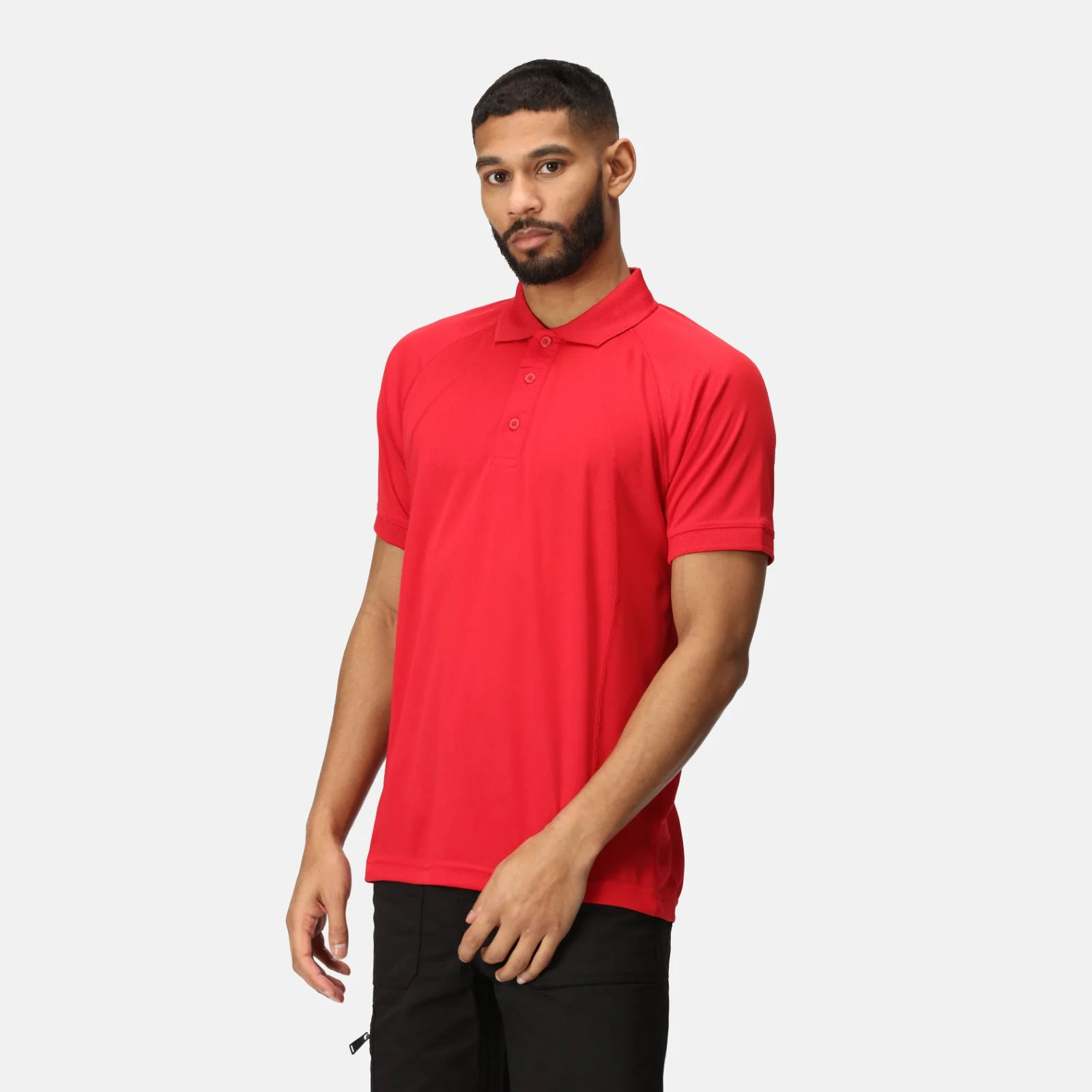 Regatta Professional Mens Coolweave Short Sleeve Polo Shirt - Image 4