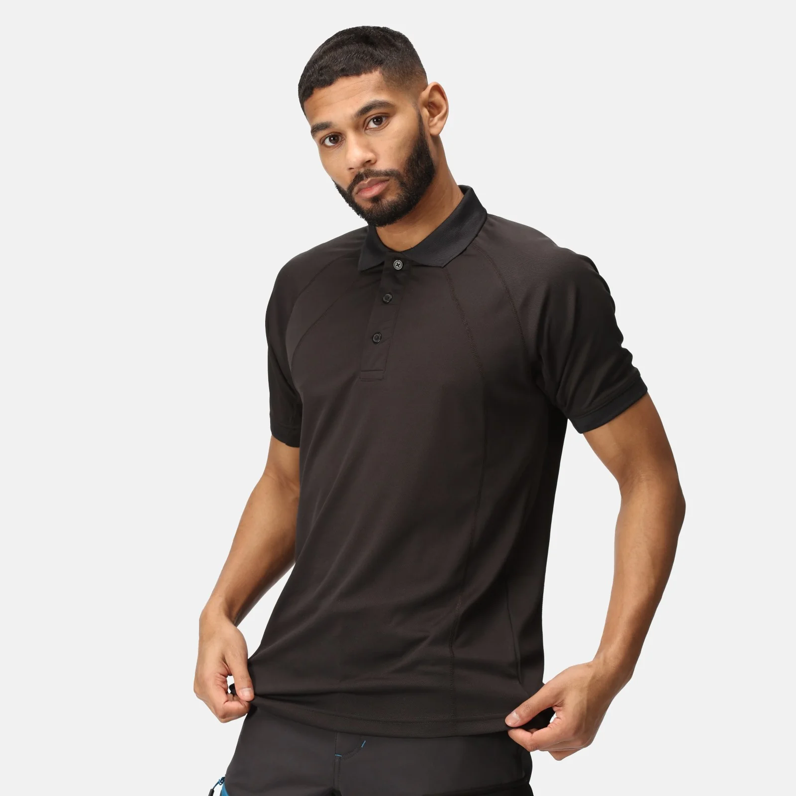 Regatta Professional Mens Coolweave Short Sleeve Polo Shirt - Image 7