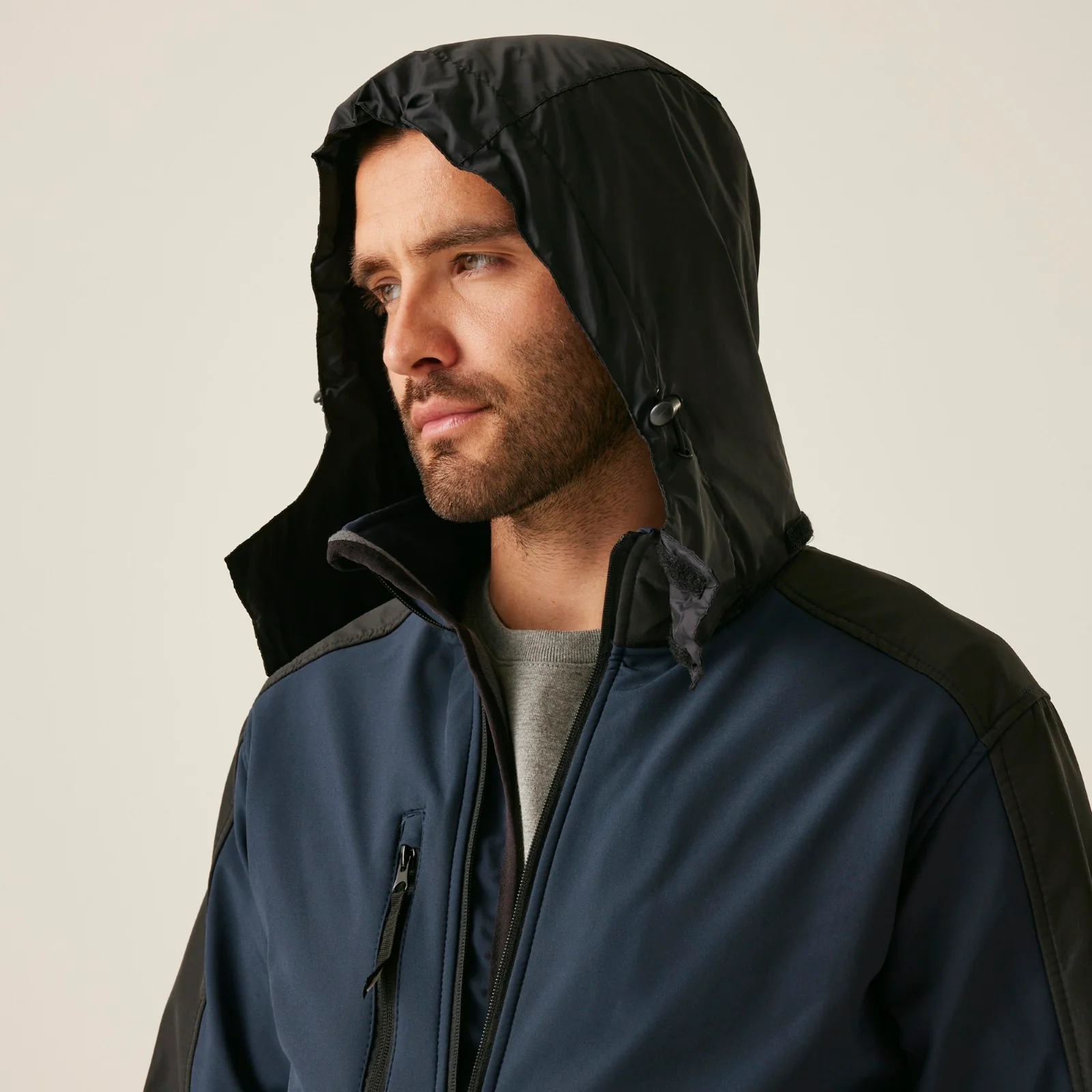 Regatta Professional Mens Hydroforce 3 Layer Membrane Softshell Jacket - Image 12