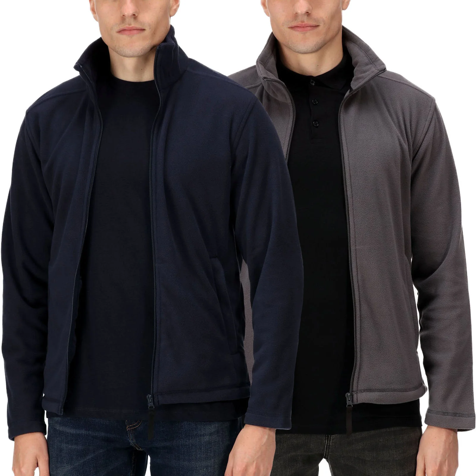 Regatta Professional Mens Micro Zip Full Zip Fleece Jacket