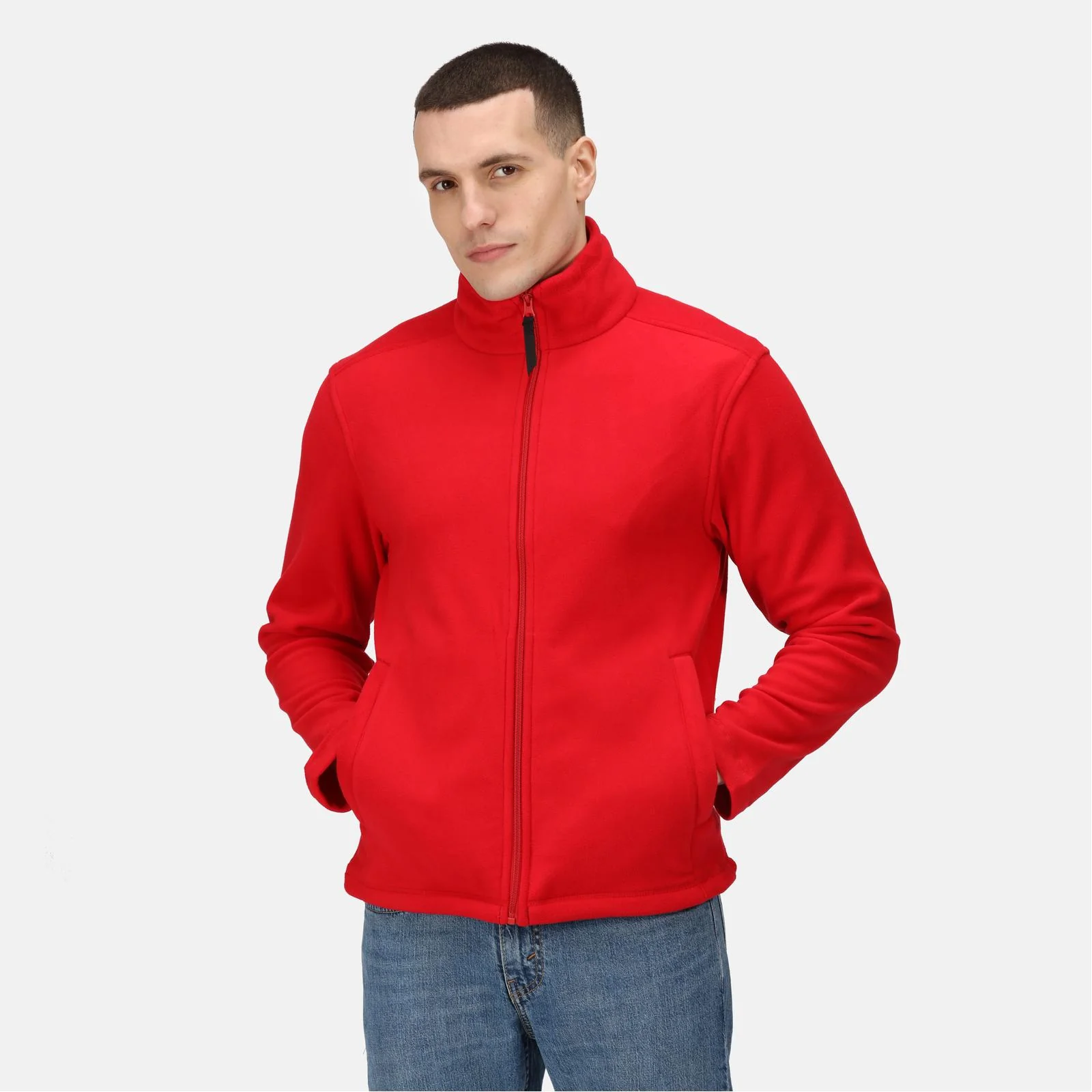 Regatta Professional Mens Micro Zip Full Zip Fleece Jacket - Image 18