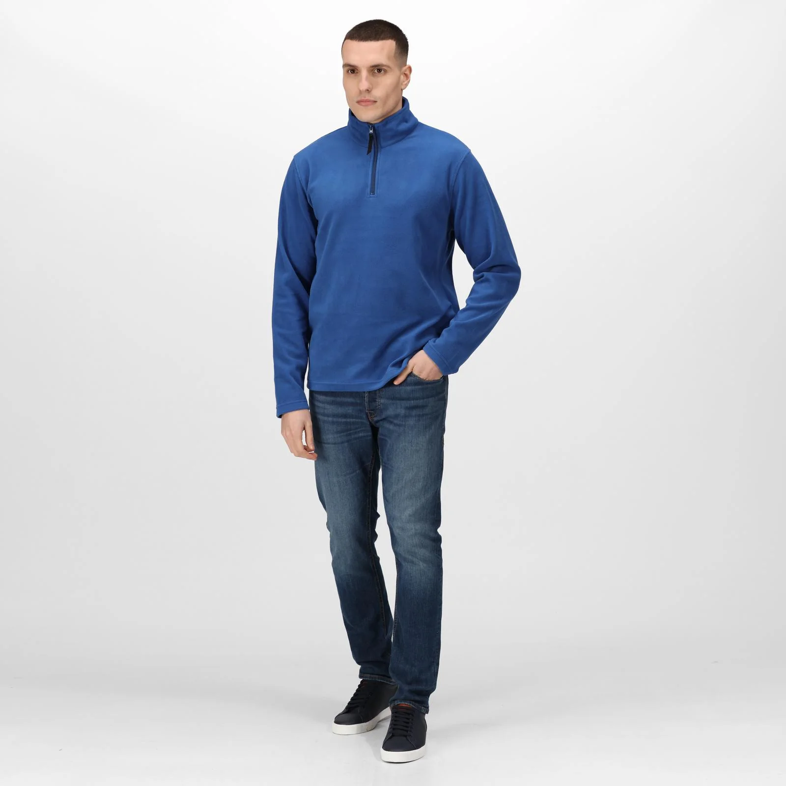Regatta Professional Mens Micro Zip Pullover Half Zip Fleece - Image 21