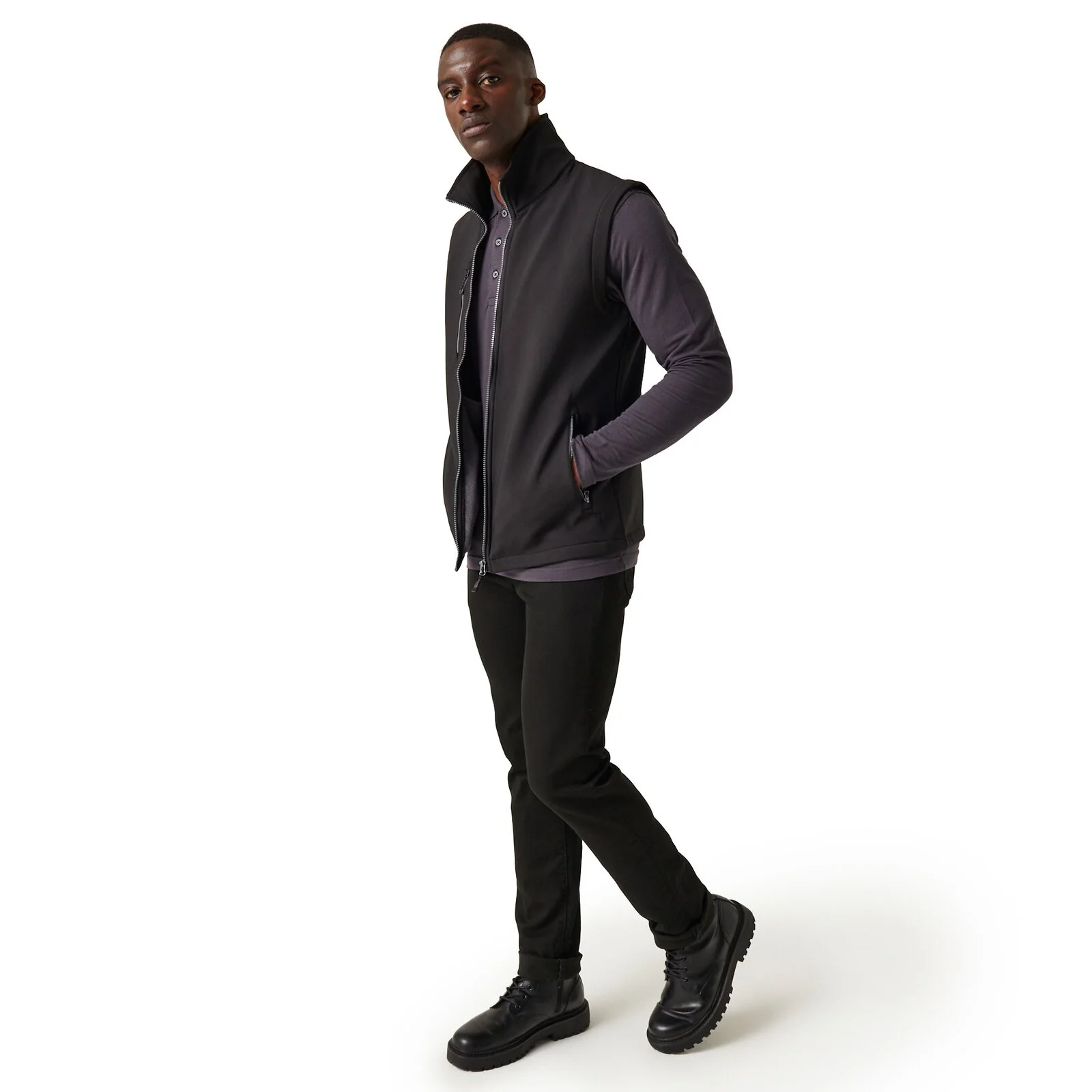Regatta Professional Mens Navigate 2 Layer Softshell Gilet - Image 32